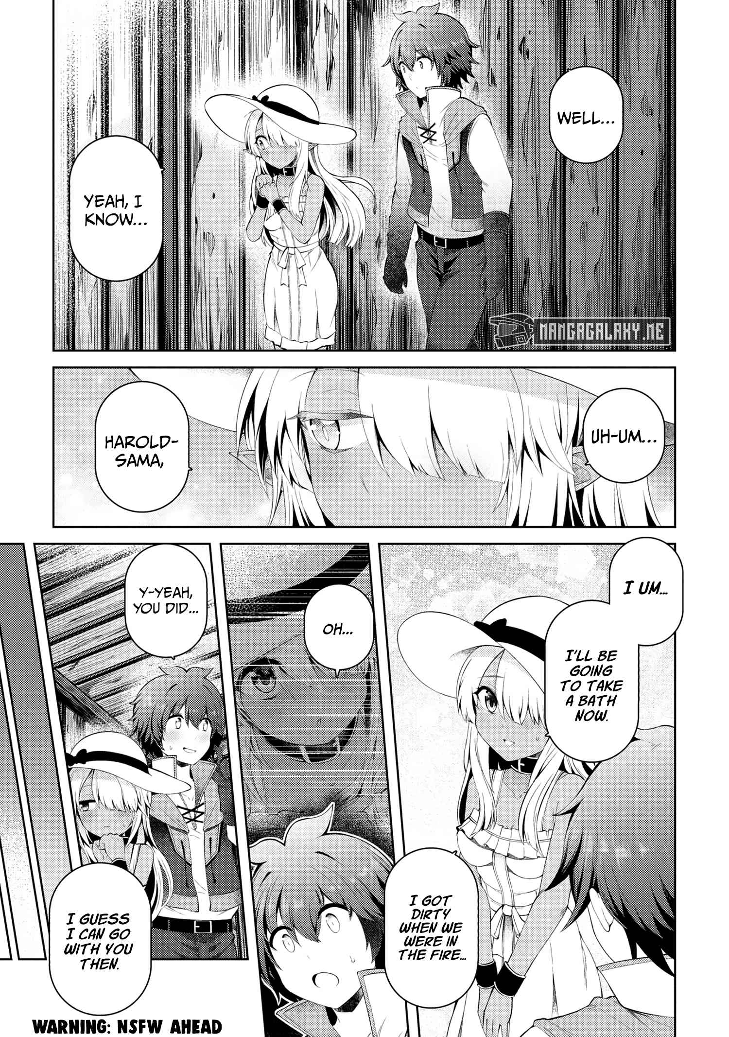 Ie ga Moete Jinsei Dou Demo Yoku Natta kara, Nokotta Nakenashi no Kin de Dark Elf no Dorei o Katta Chapter 13.2 - Page 14