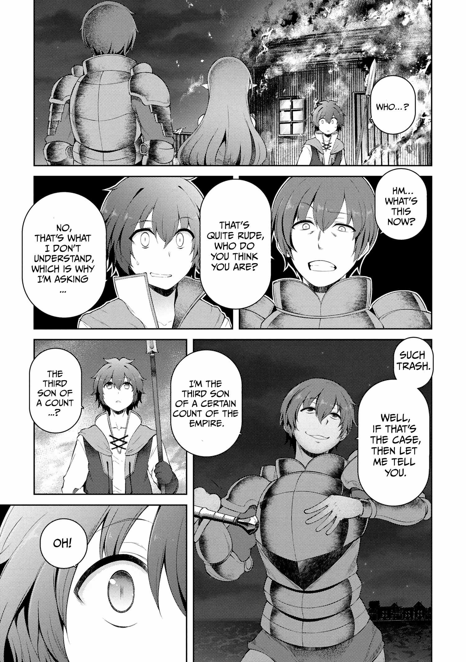 Ie ga Moete Jinsei Dou Demo Yoku Natta kara, Nokotta Nakenashi no Kin de Dark Elf no Dorei o Katta Chapter 14.1 - Page 9