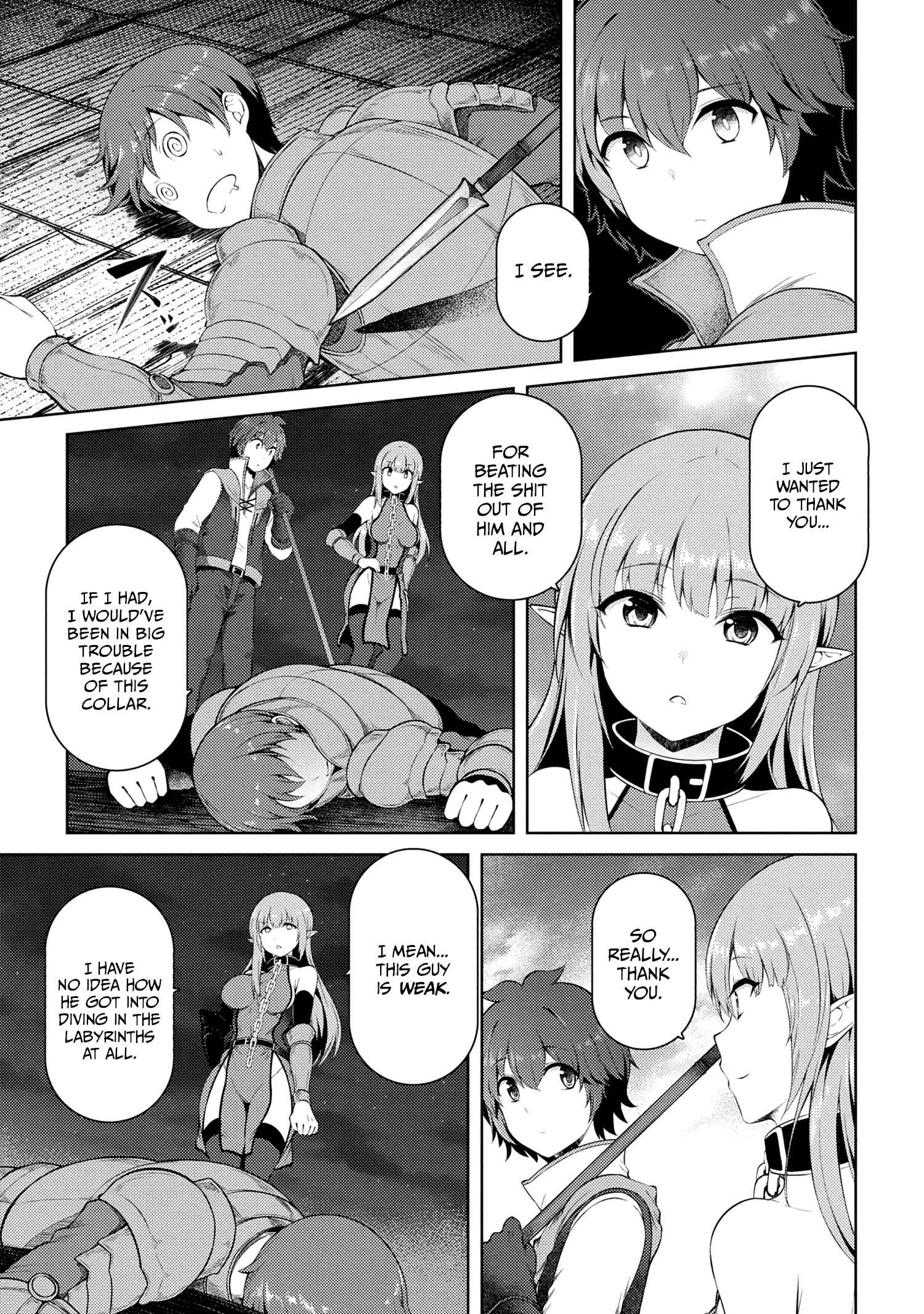 Ie ga Moete Jinsei Dou Demo Yoku Natta kara, Nokotta Nakenashi no Kin de Dark Elf no Dorei o Katta Chapter 14.2 - Page 13