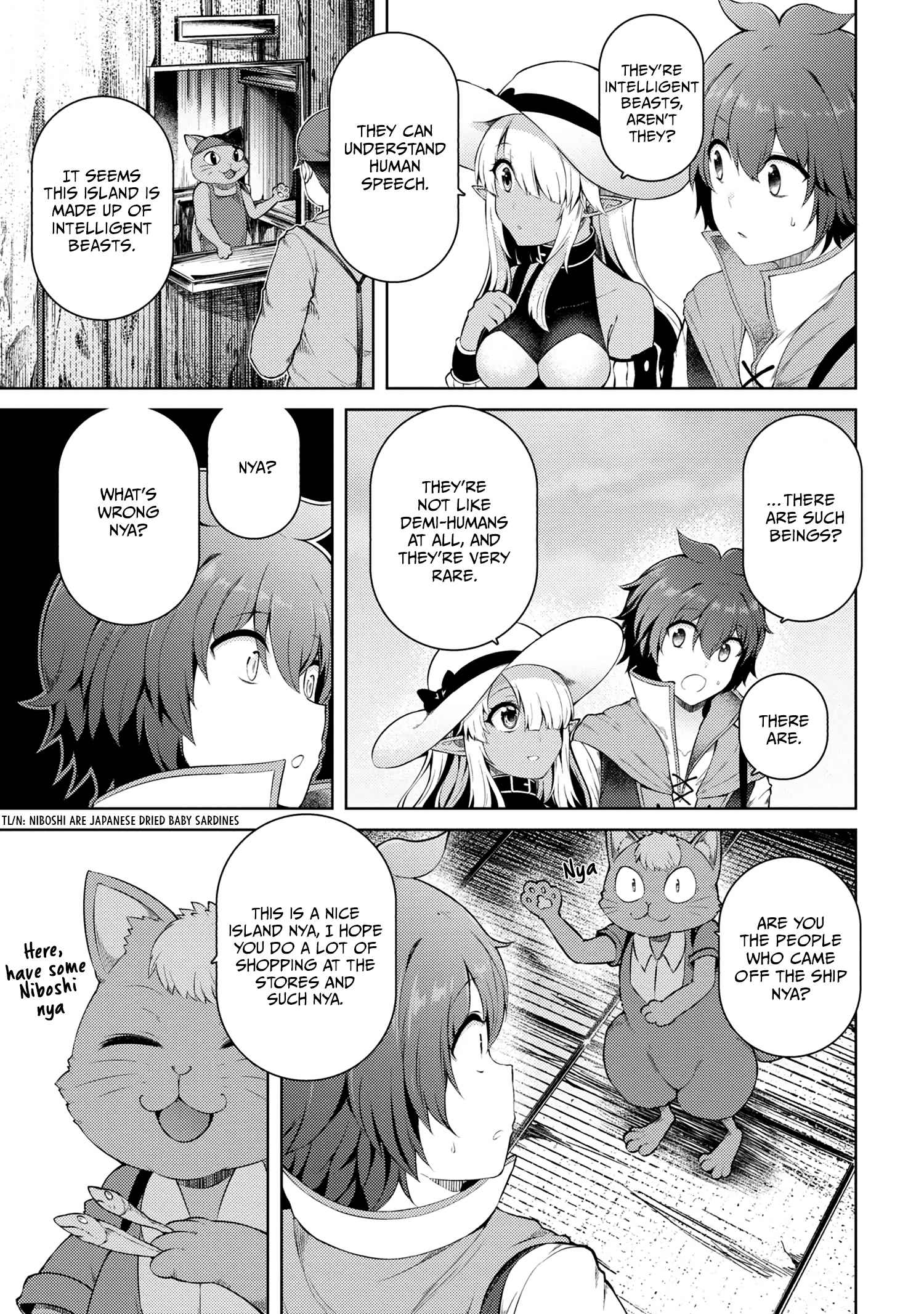 Ie ga Moete Jinsei Dou Demo Yoku Natta kara, Nokotta Nakenashi no Kin de Dark Elf no Dorei o Katta Chapter 15.1 - Page 8