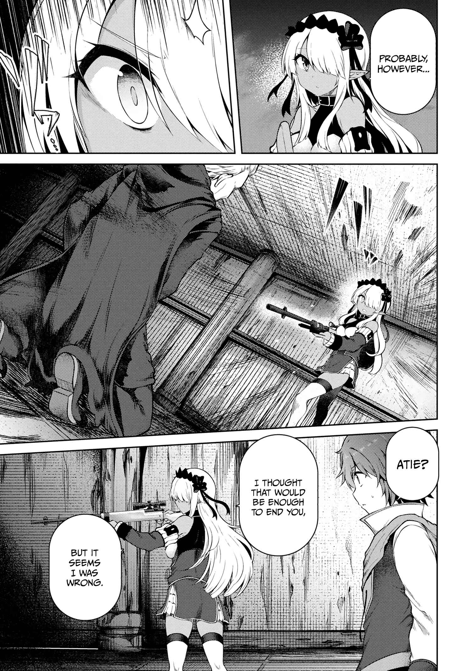 Ie ga Moete Jinsei Dou Demo Yoku Natta kara, Nokotta Nakenashi no Kin de Dark Elf no Dorei o Katta Chapter 17.1 - Page 14