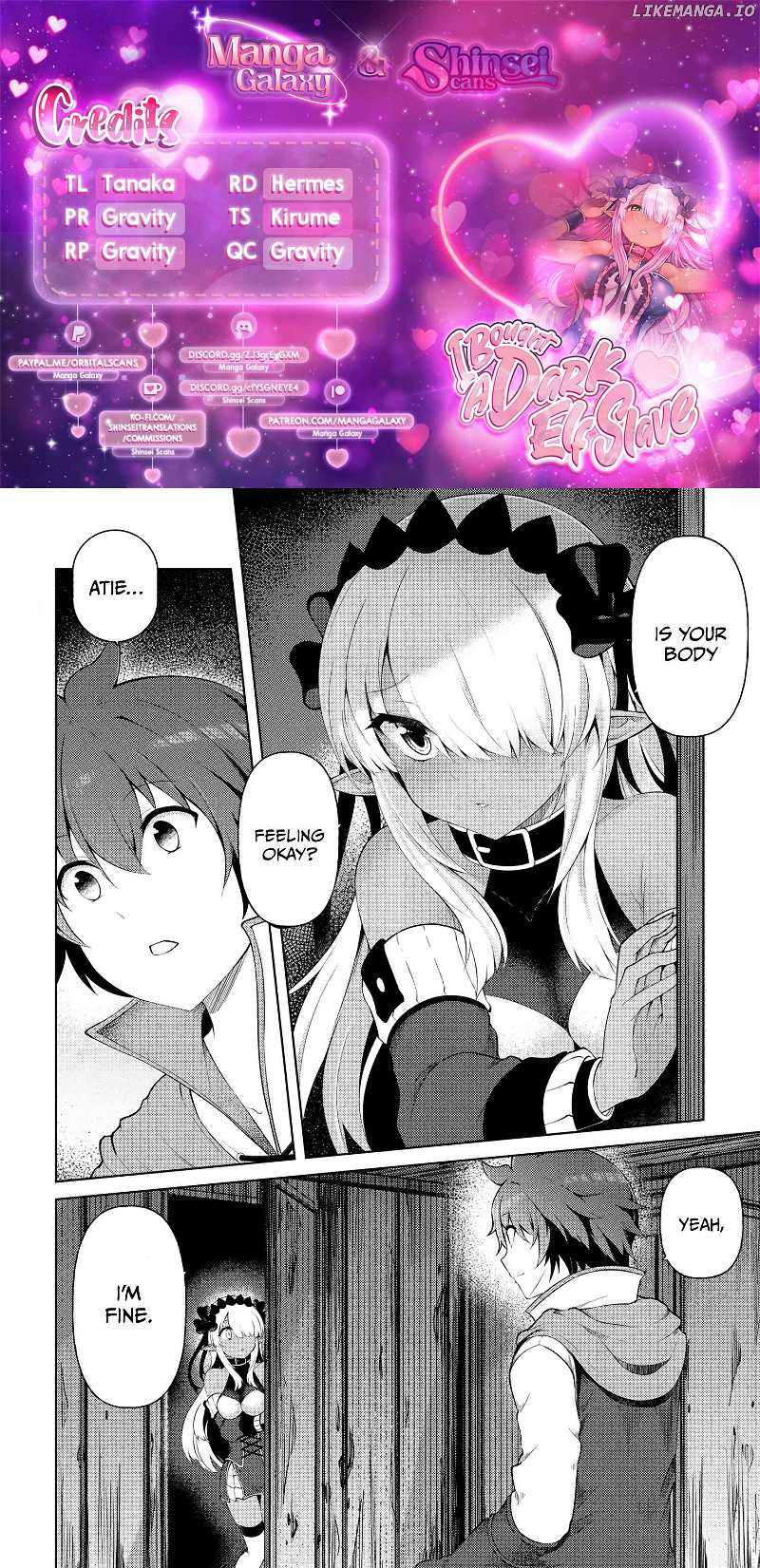 Ie ga Moete Jinsei Dou Demo Yoku Natta kara, Nokotta Nakenashi no Kin de Dark Elf no Dorei o Katta Chapter 17.4 - Page 1