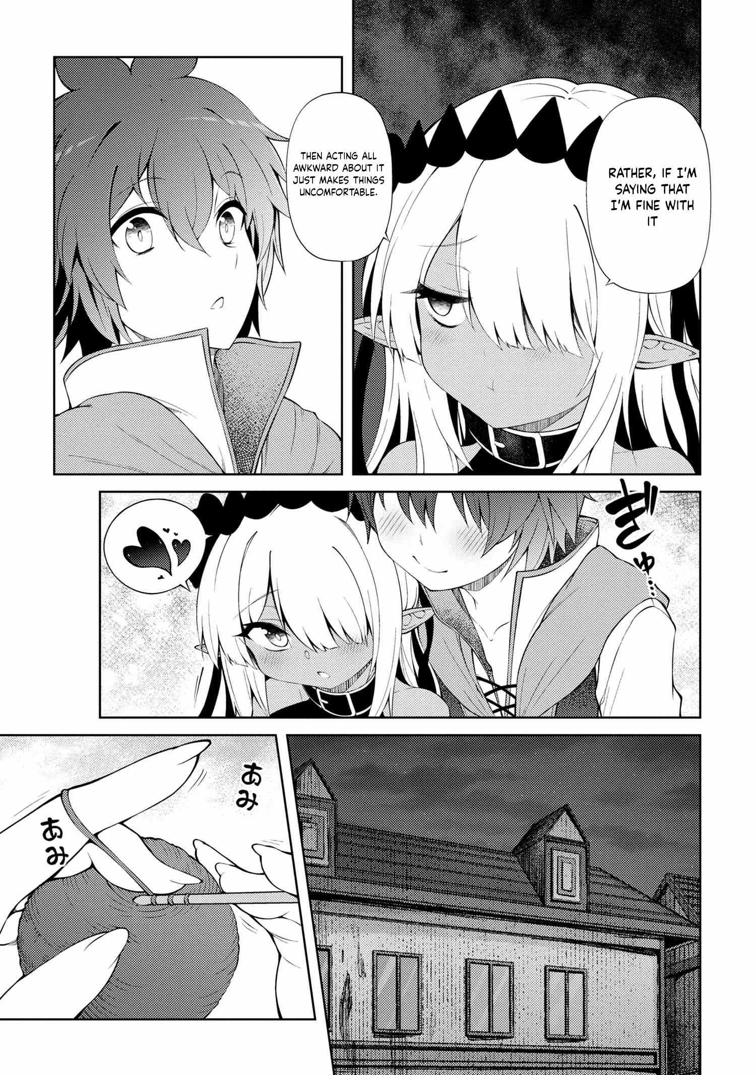 Ie ga Moete Jinsei Dou Demo Yoku Natta kara, Nokotta Nakenashi no Kin de Dark Elf no Dorei o Katta Chapter 19.2 - Page 13