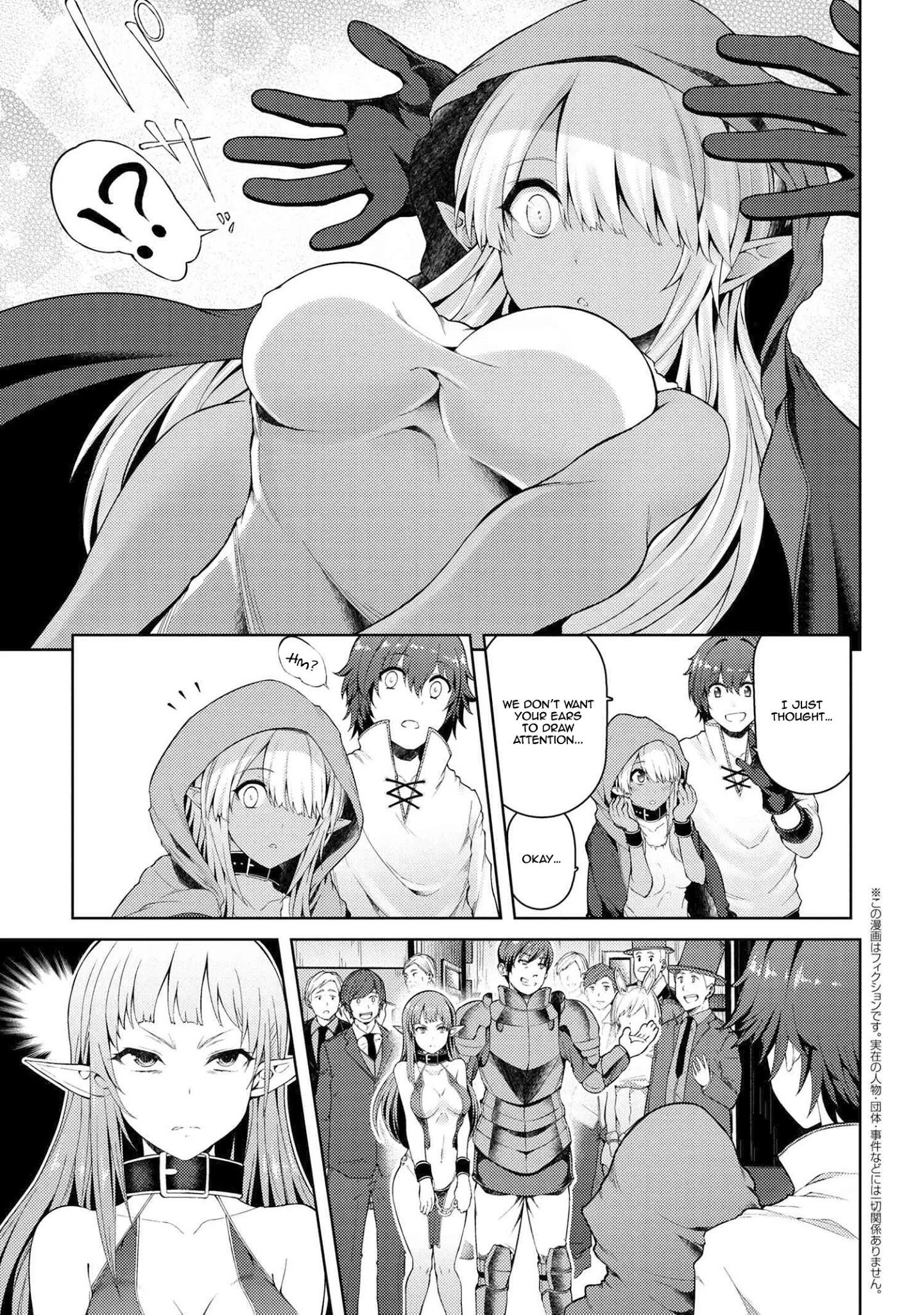 Ie ga Moete Jinsei Dou Demo Yoku Natta kara, Nokotta Nakenashi no Kin de Dark Elf no Dorei o Katta Chapter 2.1 - Page 2
