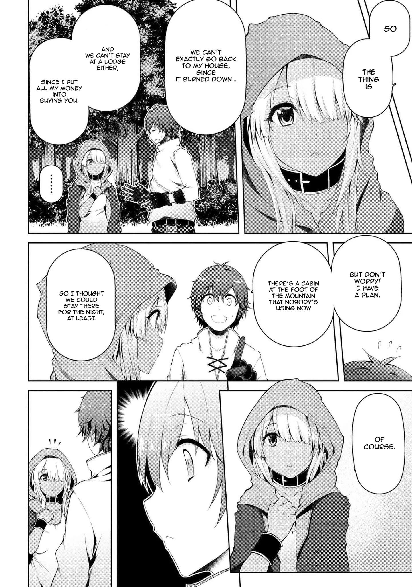 Ie ga Moete Jinsei Dou Demo Yoku Natta kara, Nokotta Nakenashi no Kin de Dark Elf no Dorei o Katta Chapter 2.1 - Page 5