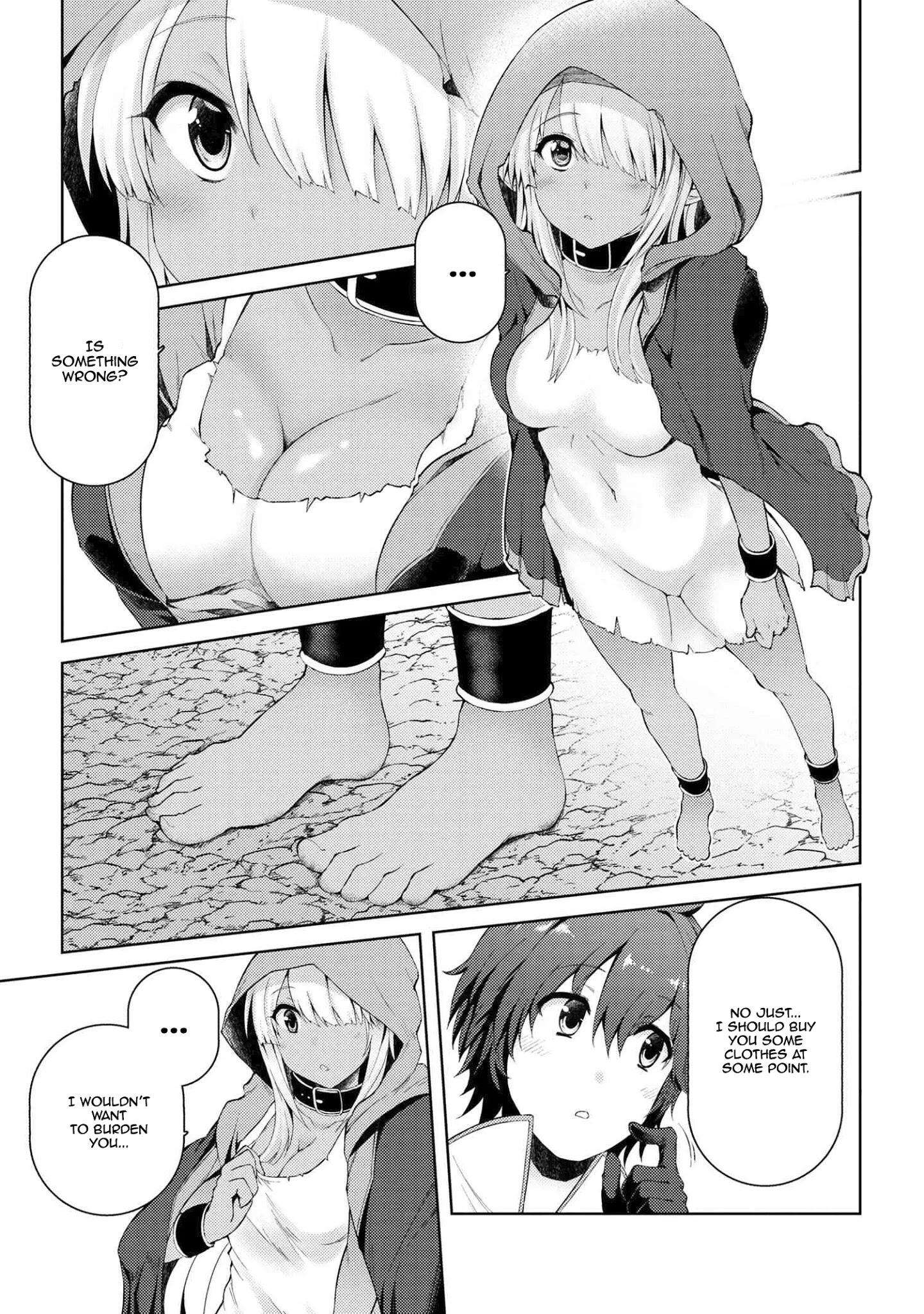 Ie ga Moete Jinsei Dou Demo Yoku Natta kara, Nokotta Nakenashi no Kin de Dark Elf no Dorei o Katta Chapter 2.1 - Page 6