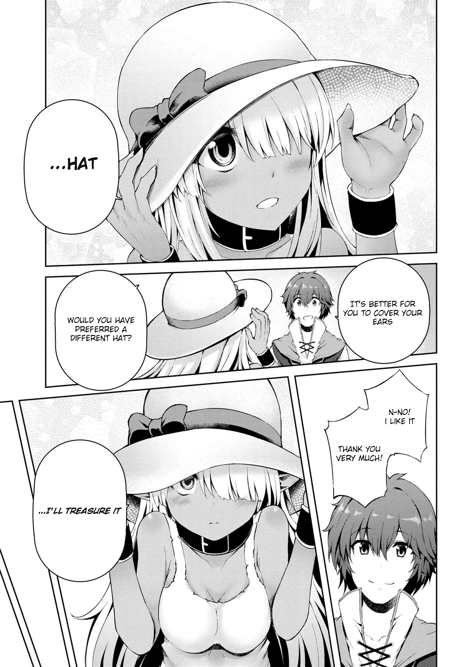 Ie ga Moete Jinsei Dou Demo Yoku Natta kara, Nokotta Nakenashi no Kin de Dark Elf no Dorei o Katta Chapter 2.2 - Page 14