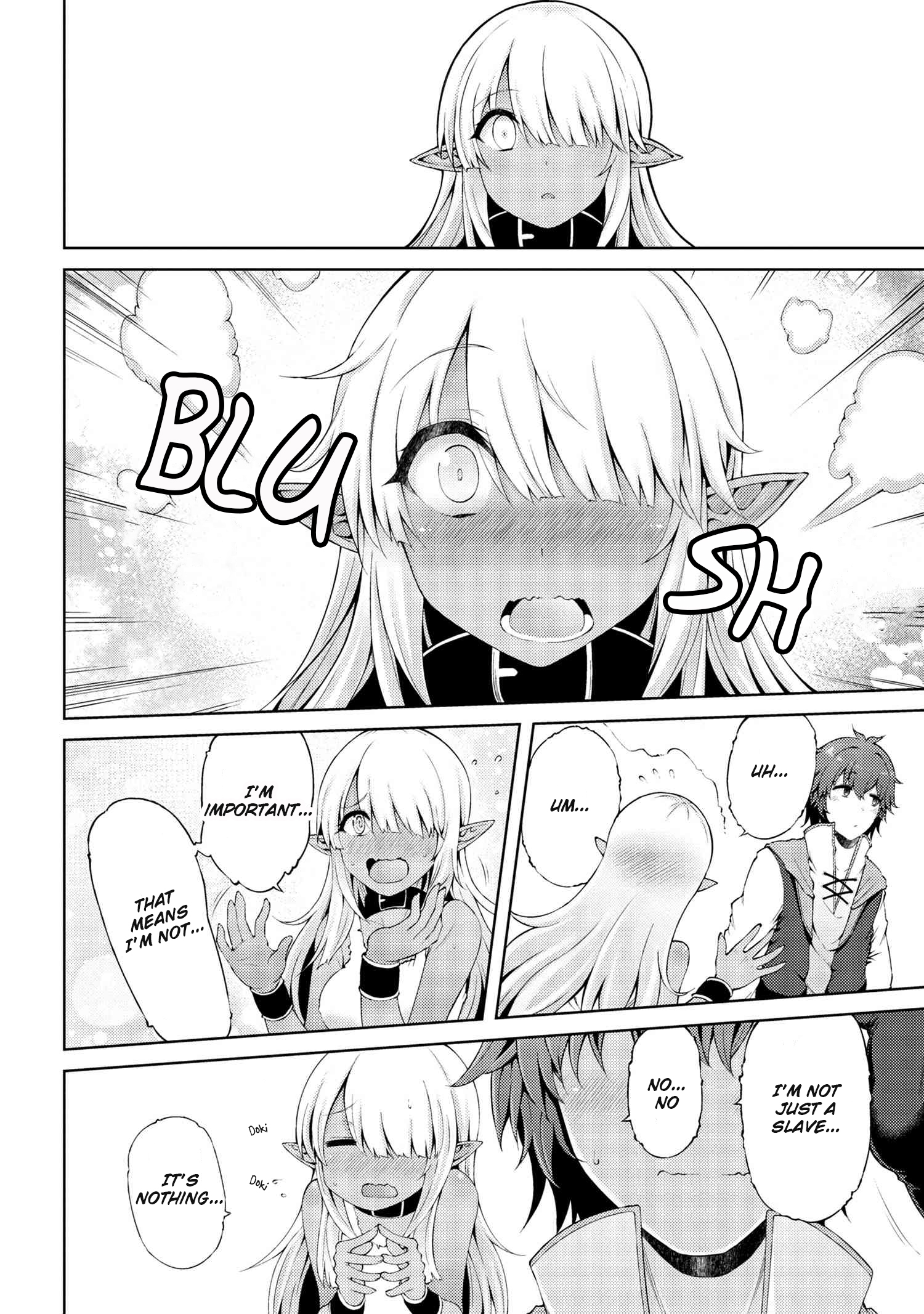 Ie ga Moete Jinsei Dou Demo Yoku Natta kara, Nokotta Nakenashi no Kin de Dark Elf no Dorei o Katta Chapter 2.2 - Page 7