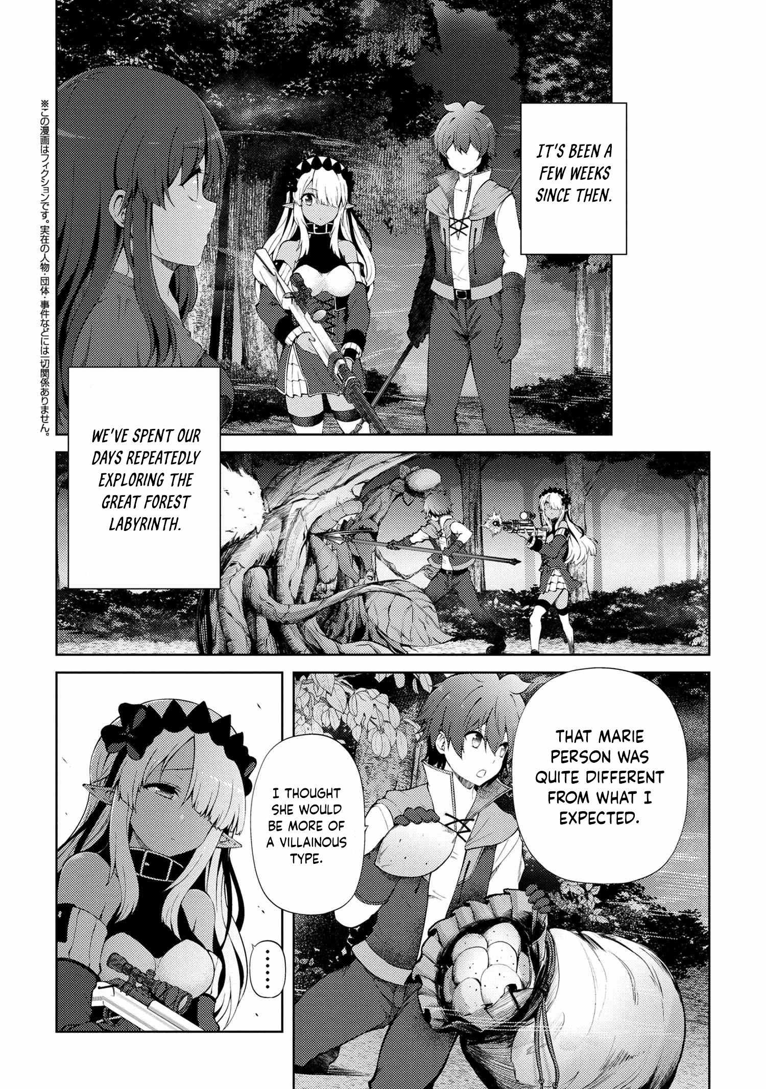 Ie ga Moete Jinsei Dou Demo Yoku Natta kara, Nokotta Nakenashi no Kin de Dark Elf no Dorei o Katta Chapter 20.1 - Page 3