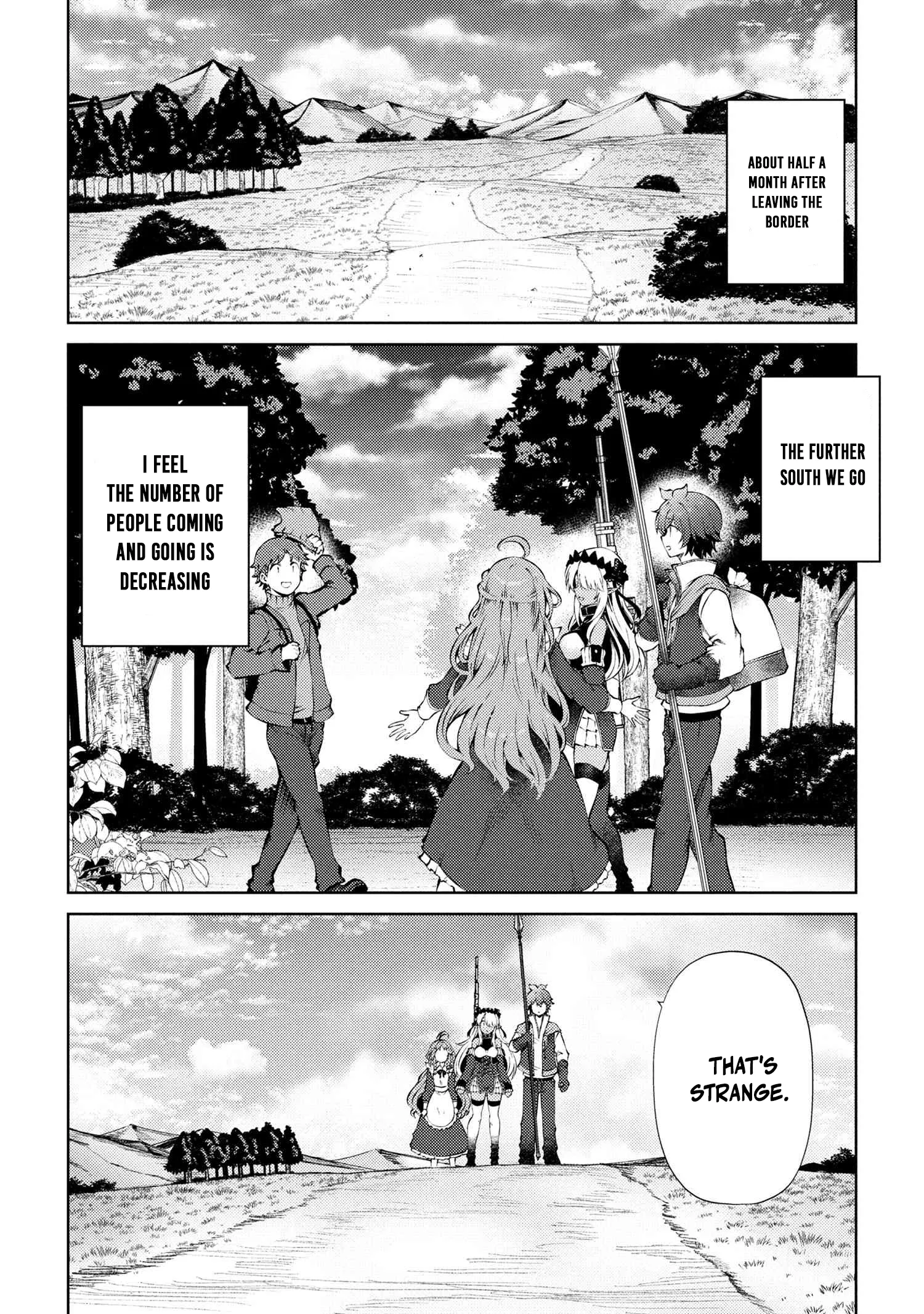 Ie ga Moete Jinsei Dou Demo Yoku Natta kara, Nokotta Nakenashi no Kin de Dark Elf no Dorei o Katta Chapter 24.1 - Page 1
