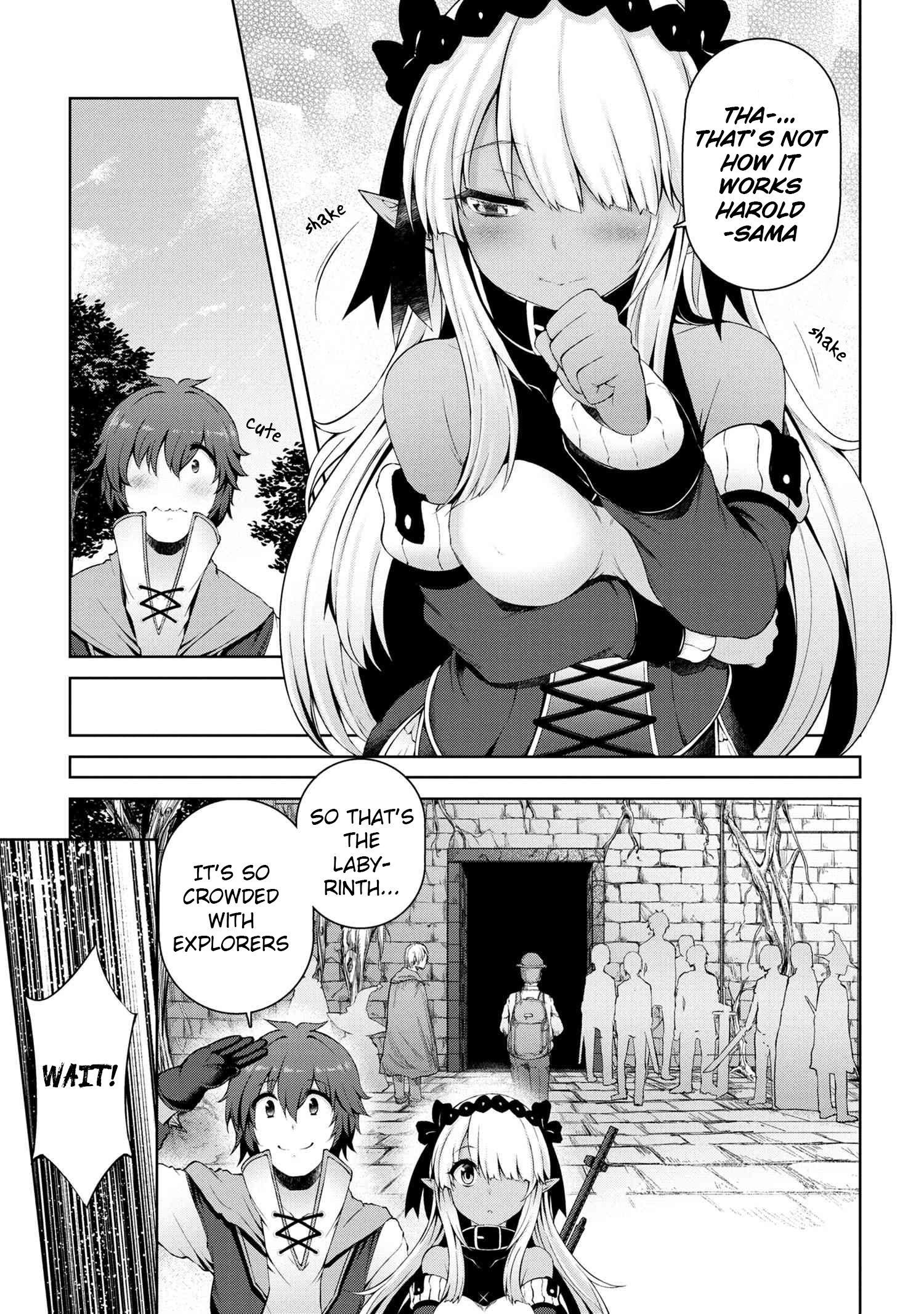 Ie ga Moete Jinsei Dou Demo Yoku Natta kara, Nokotta Nakenashi no Kin de Dark Elf no Dorei o Katta Chapter 3.1 - Page 14