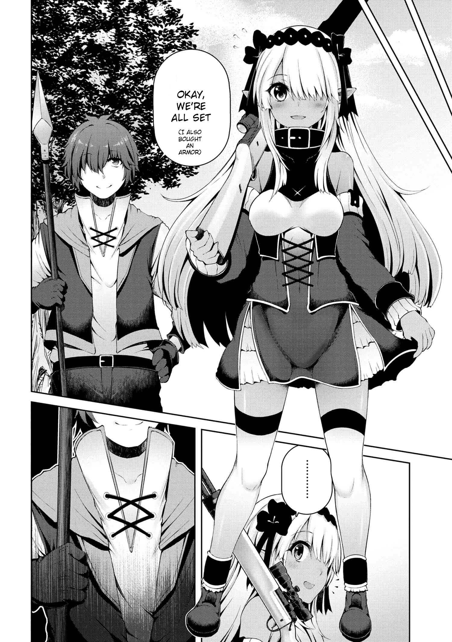 Ie ga Moete Jinsei Dou Demo Yoku Natta kara, Nokotta Nakenashi no Kin de Dark Elf no Dorei o Katta Chapter 3.1 - Page 7