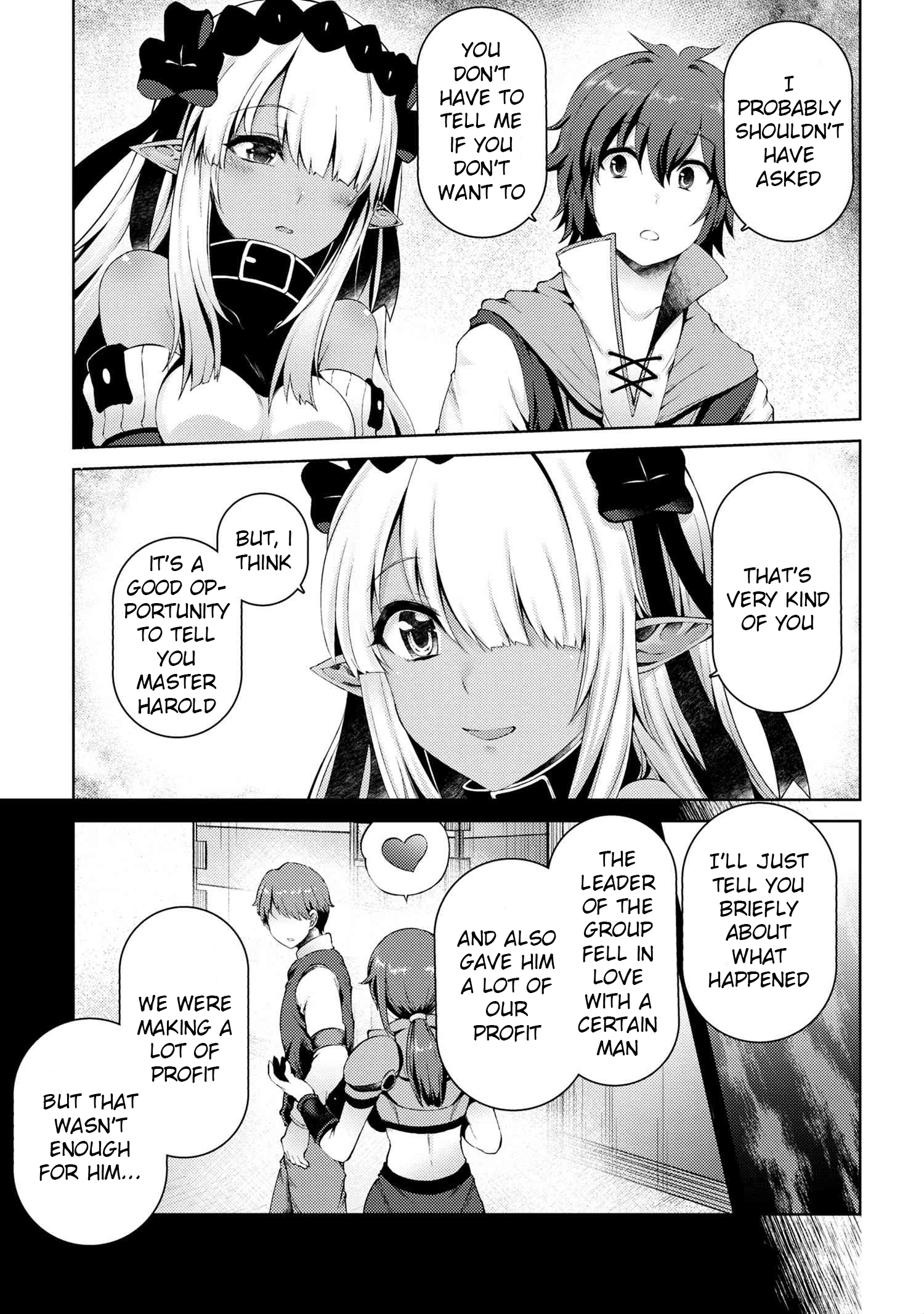 Ie ga Moete Jinsei Dou Demo Yoku Natta kara, Nokotta Nakenashi no Kin de Dark Elf no Dorei o Katta Chapter 4.1 - Page 4