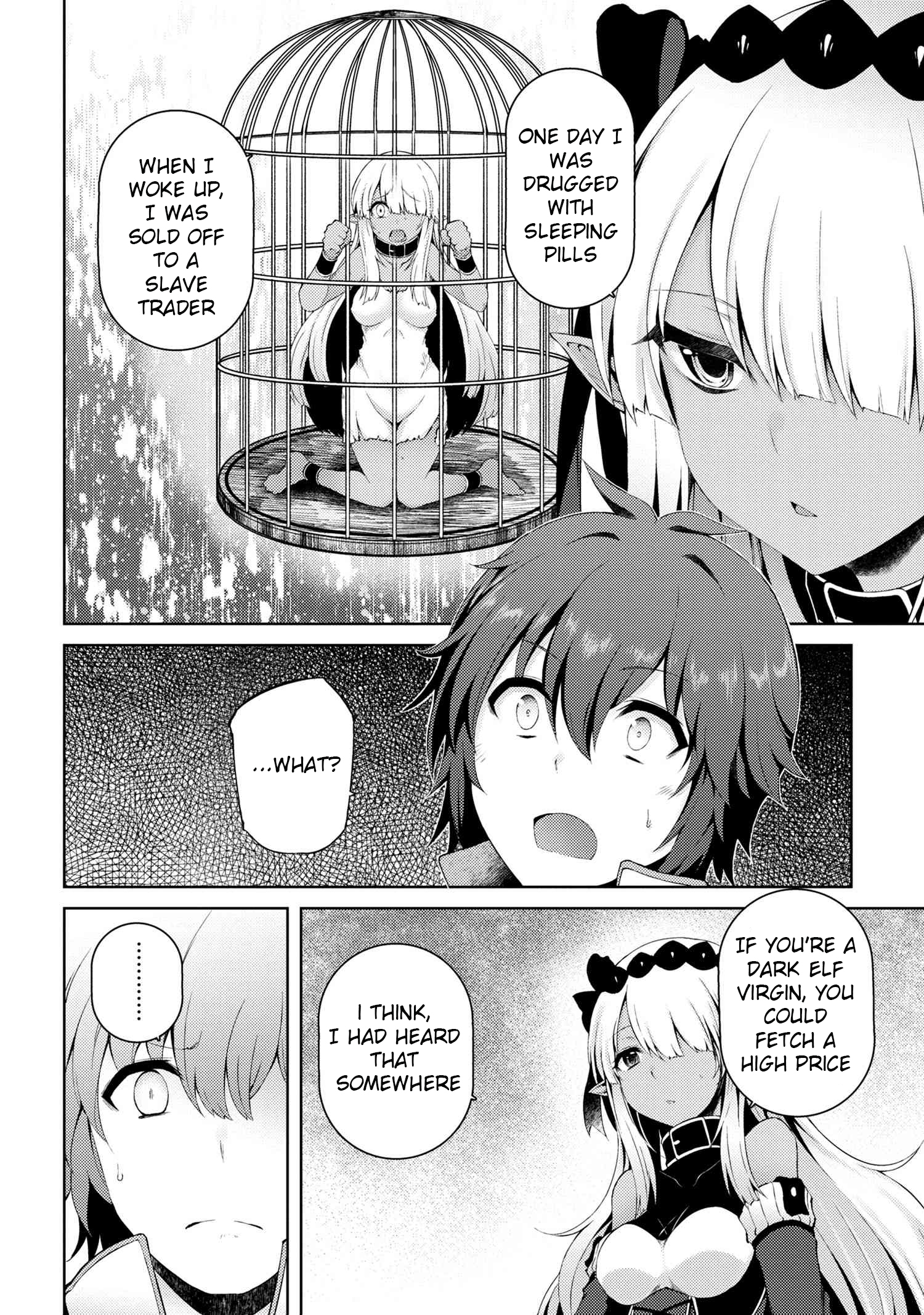 Ie ga Moete Jinsei Dou Demo Yoku Natta kara, Nokotta Nakenashi no Kin de Dark Elf no Dorei o Katta Chapter 4.1 - Page 5