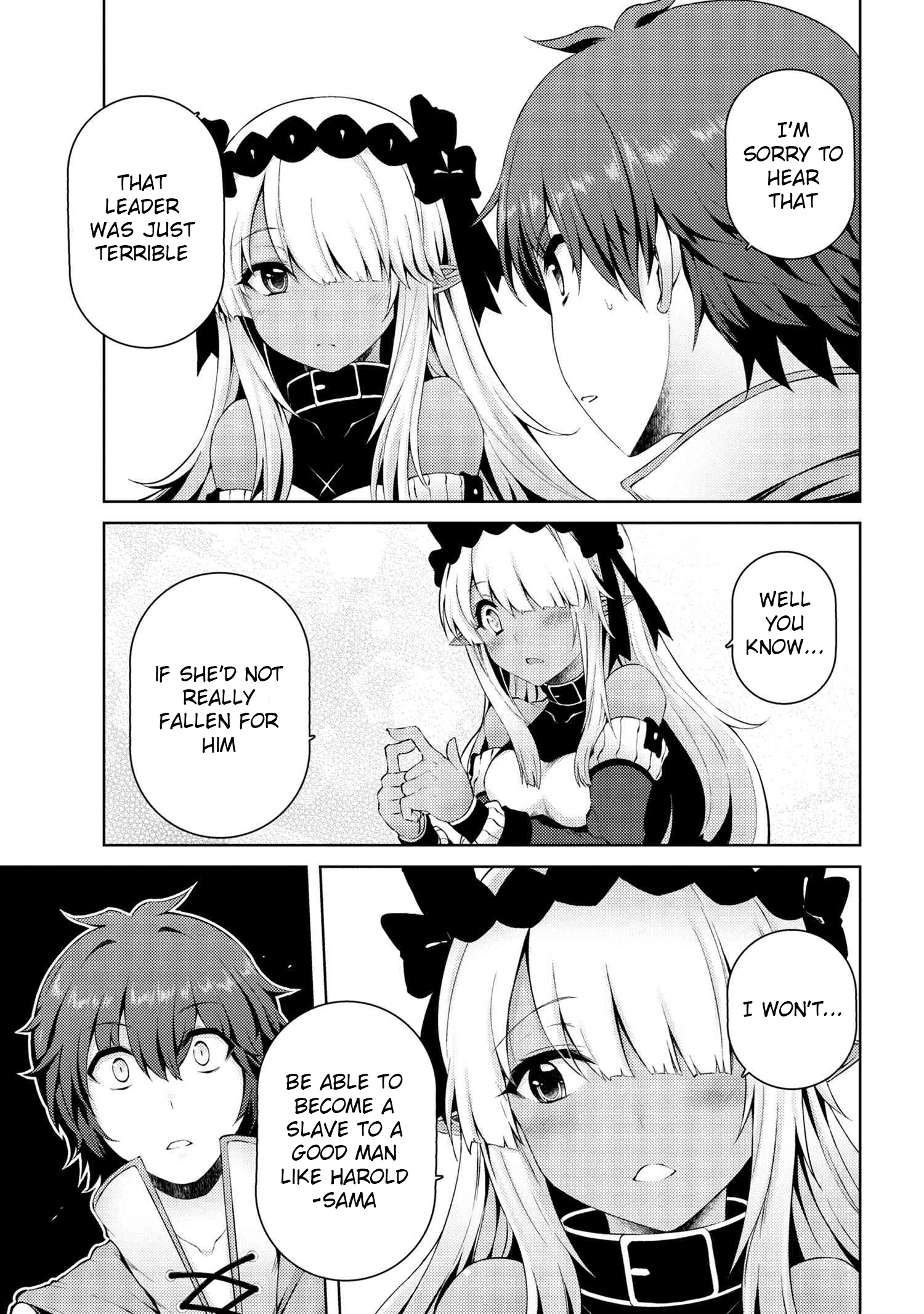 Ie ga Moete Jinsei Dou Demo Yoku Natta kara, Nokotta Nakenashi no Kin de Dark Elf no Dorei o Katta Chapter 4.1 - Page 6
