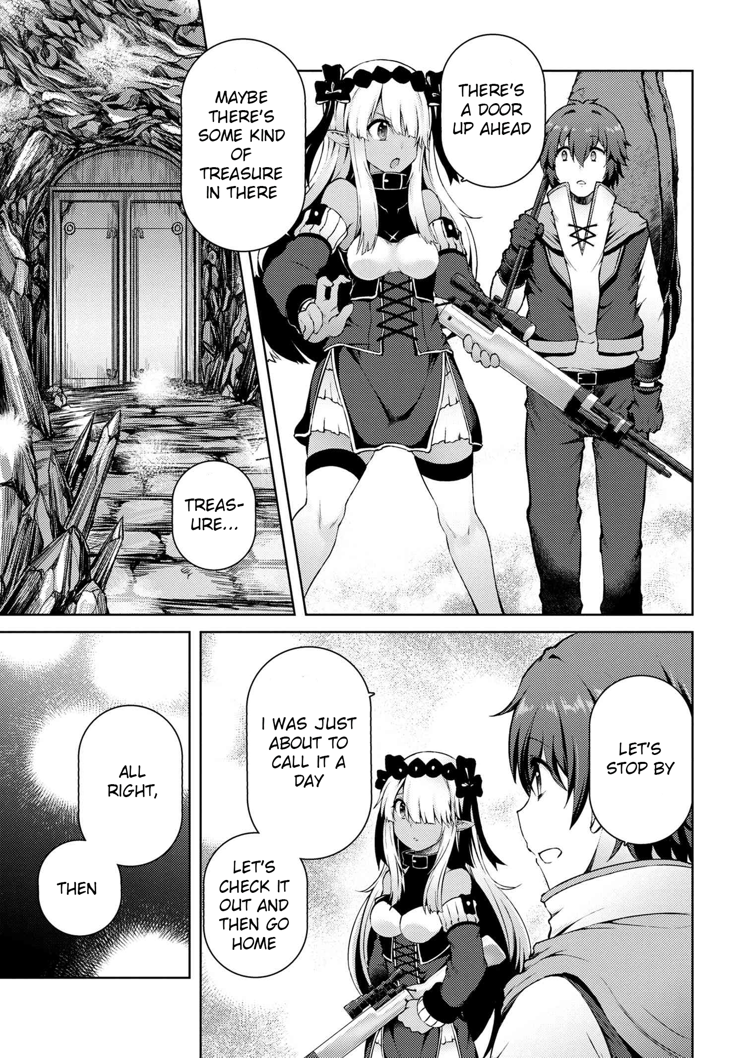 Ie ga Moete Jinsei Dou Demo Yoku Natta kara, Nokotta Nakenashi no Kin de Dark Elf no Dorei o Katta Chapter 4.1 - Page 10