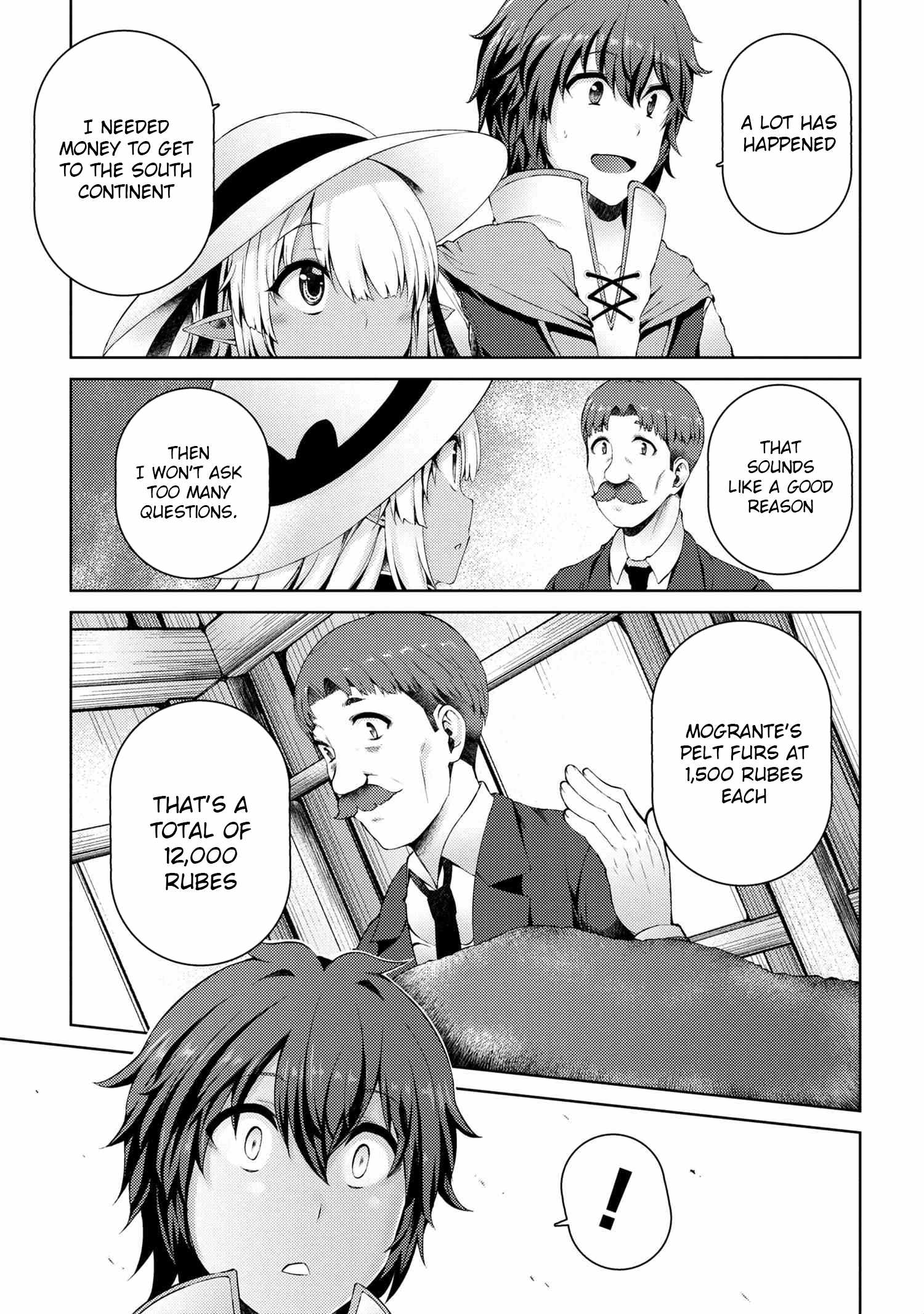 Ie ga Moete Jinsei Dou Demo Yoku Natta kara, Nokotta Nakenashi no Kin de Dark Elf no Dorei o Katta Chapter 4.2 - Page 13
