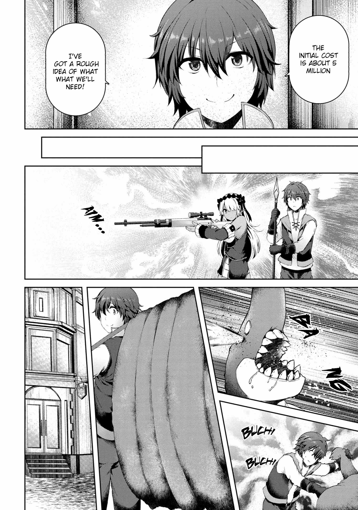 Ie ga Moete Jinsei Dou Demo Yoku Natta kara, Nokotta Nakenashi no Kin de Dark Elf no Dorei o Katta Chapter 4.2 - Page 16