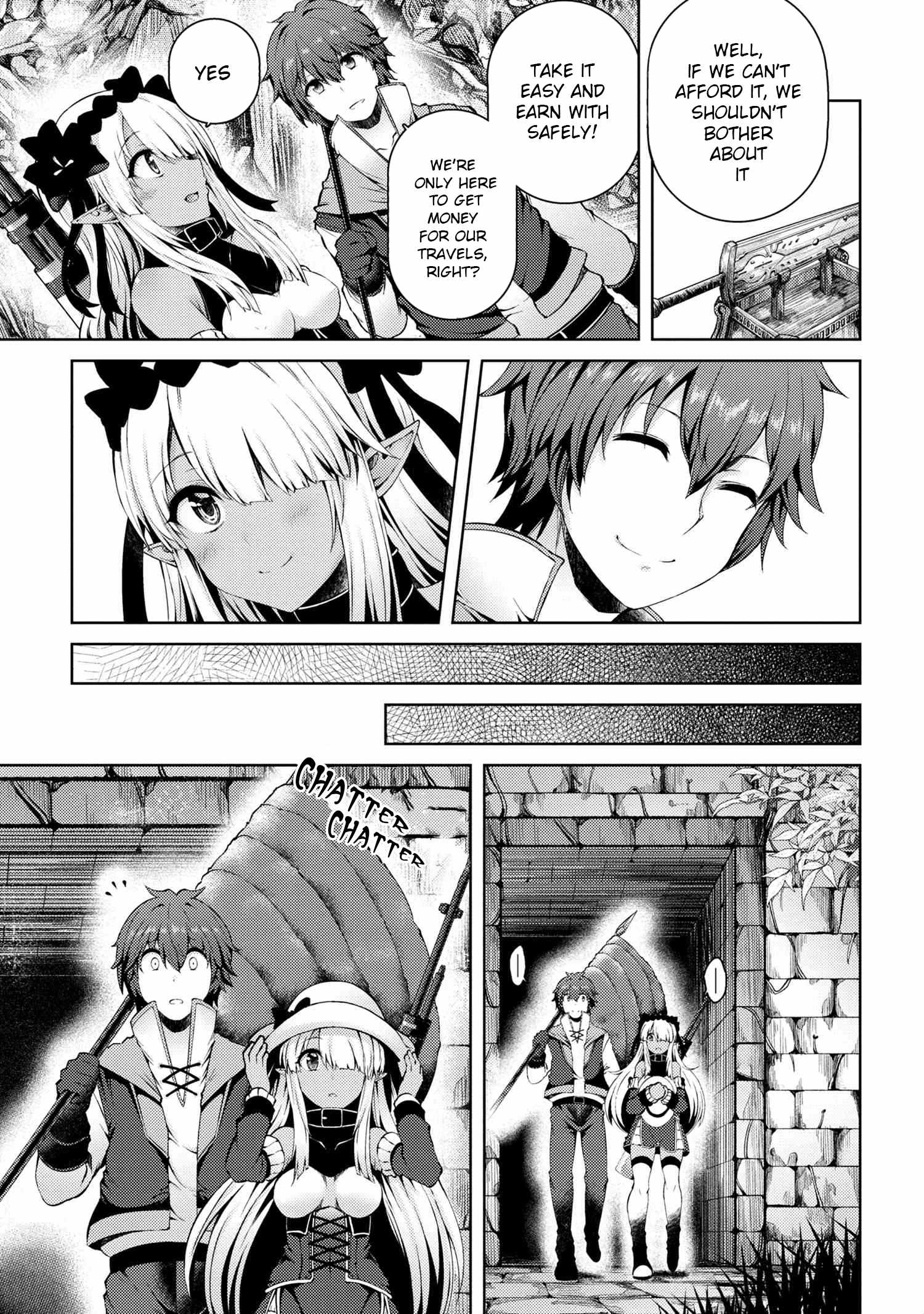 Ie ga Moete Jinsei Dou Demo Yoku Natta kara, Nokotta Nakenashi no Kin de Dark Elf no Dorei o Katta Chapter 4.2 - Page 5