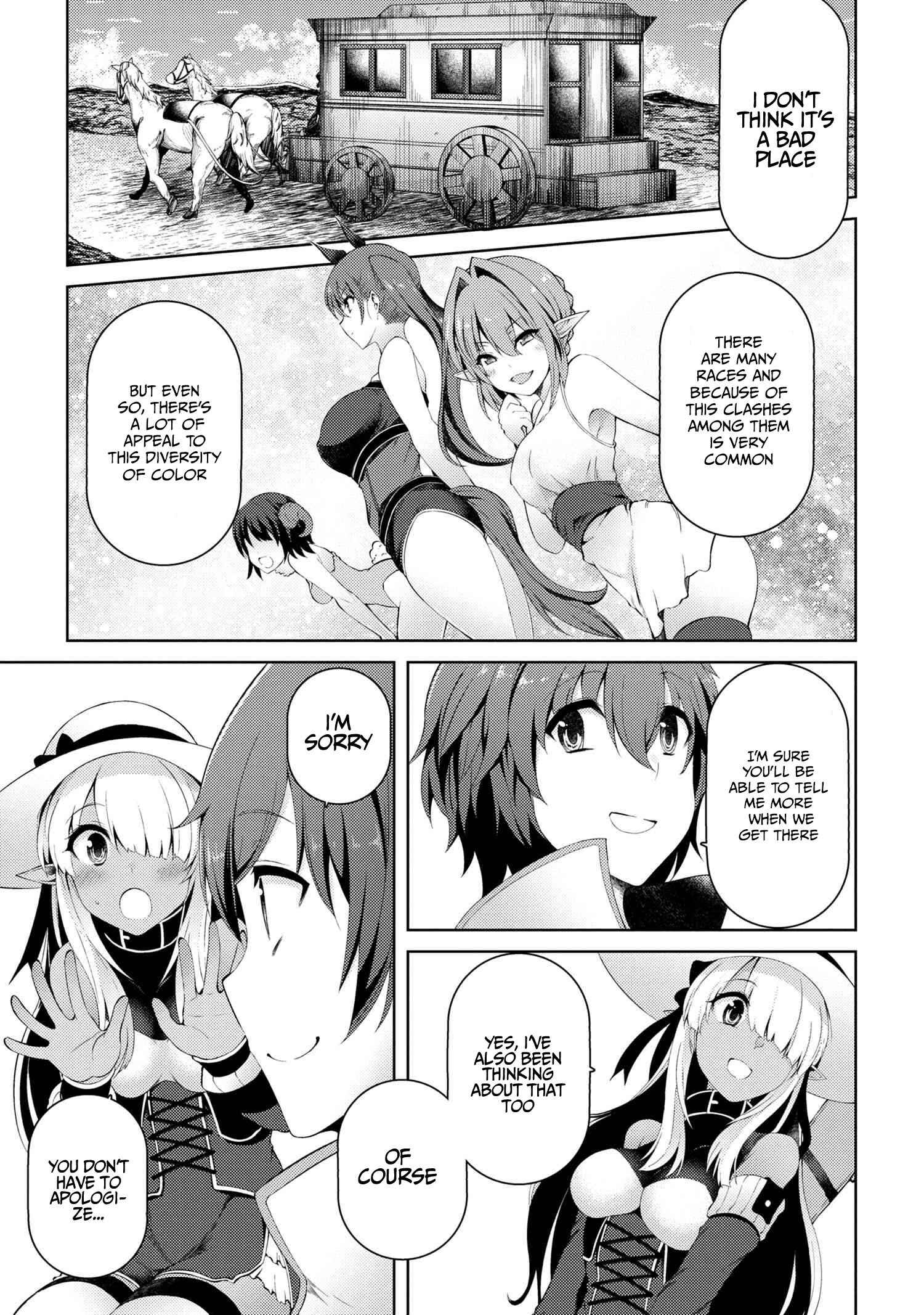 Ie ga Moete Jinsei Dou Demo Yoku Natta kara, Nokotta Nakenashi no Kin de Dark Elf no Dorei o Katta Chapter 6.1 - Page 14