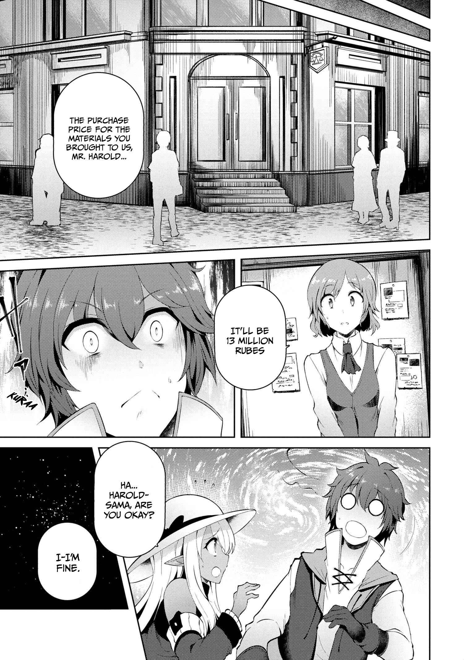 Ie ga Moete Jinsei Dou Demo Yoku Natta kara, Nokotta Nakenashi no Kin de Dark Elf no Dorei o Katta Chapter 6.1 - Page 6