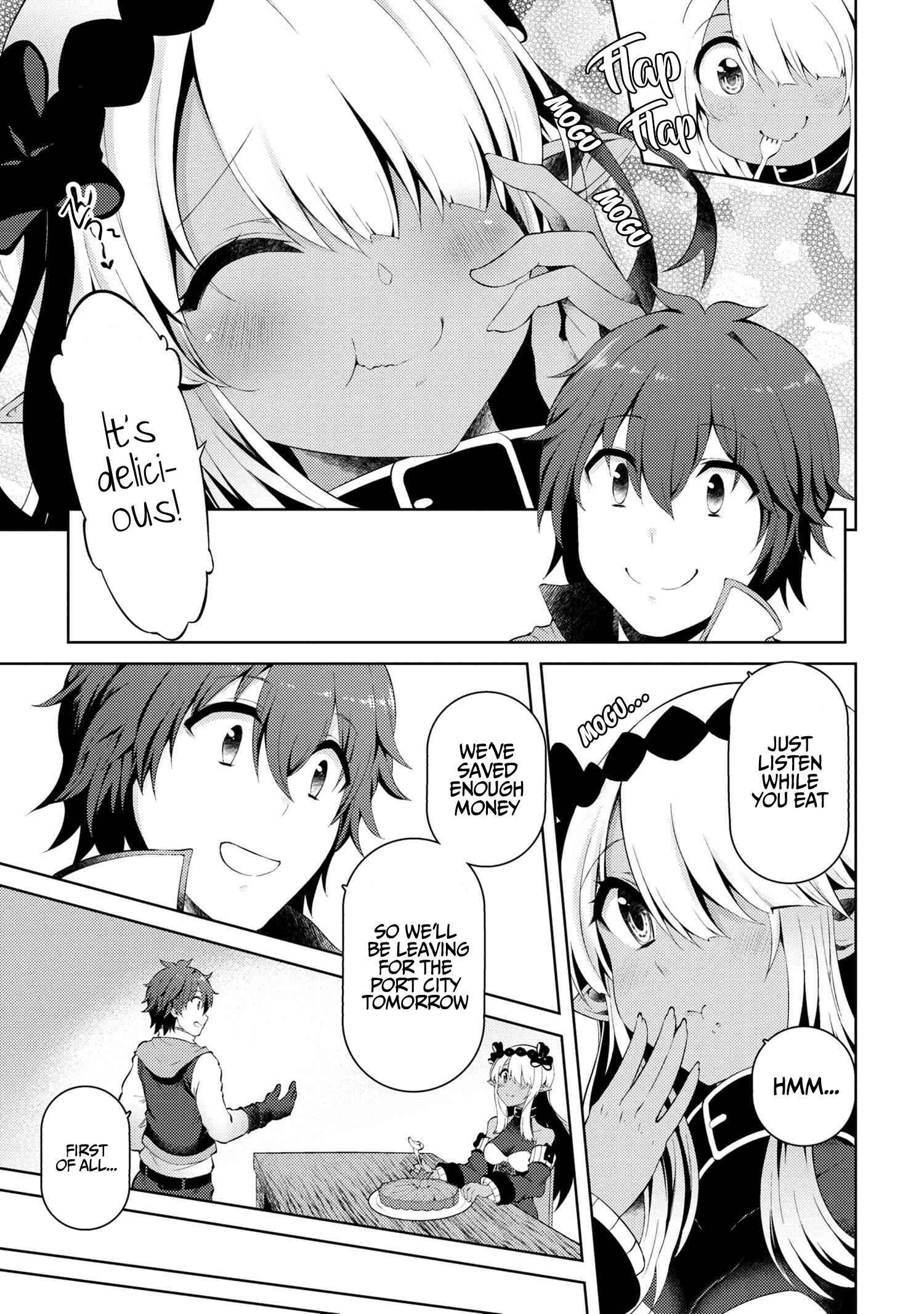 Ie ga Moete Jinsei Dou Demo Yoku Natta kara, Nokotta Nakenashi no Kin de Dark Elf no Dorei o Katta Chapter 6.1 - Page 10