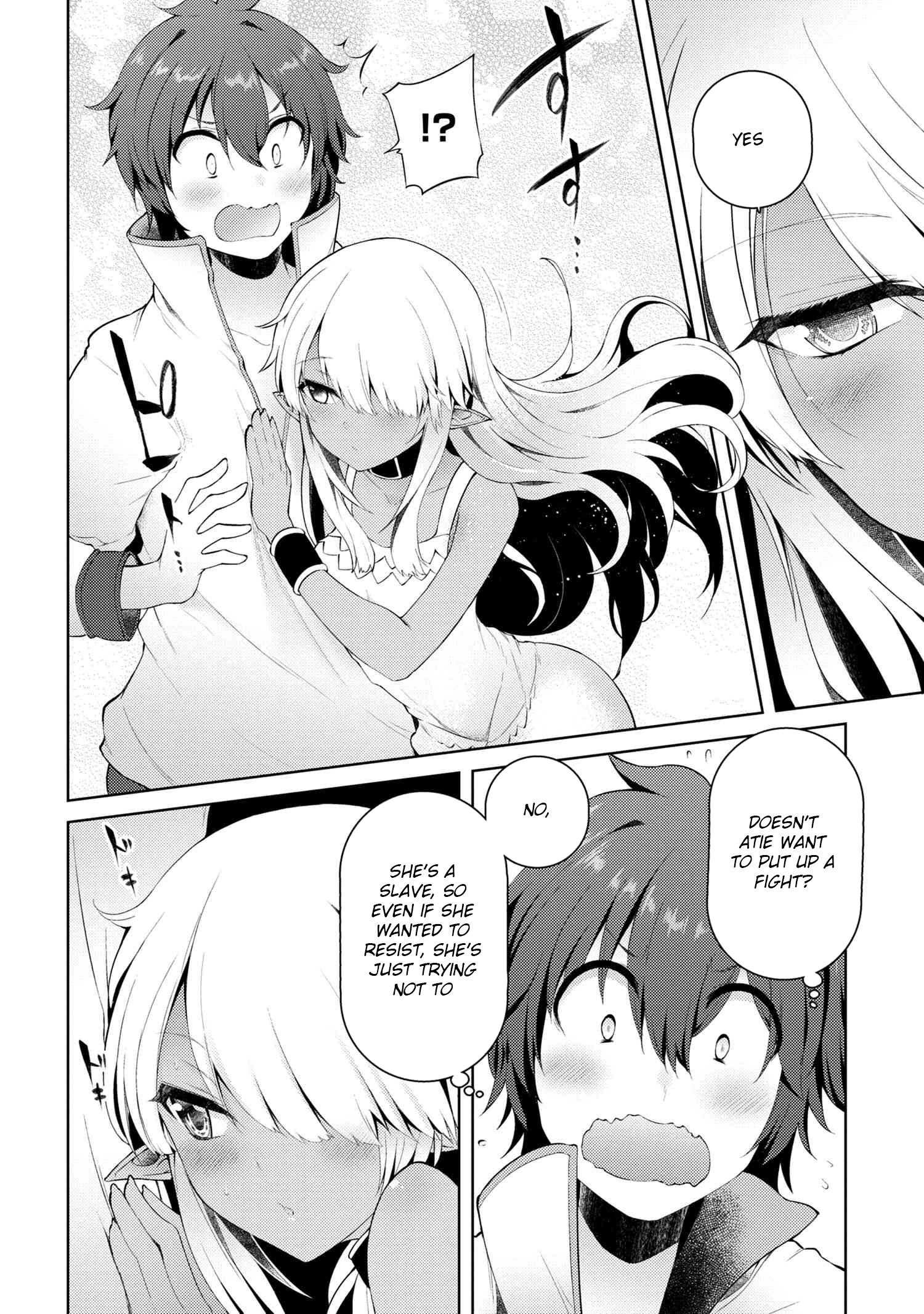 Ie ga Moete Jinsei Dou Demo Yoku Natta kara, Nokotta Nakenashi no Kin de Dark Elf no Dorei o Katta Chapter 7 - Page 13