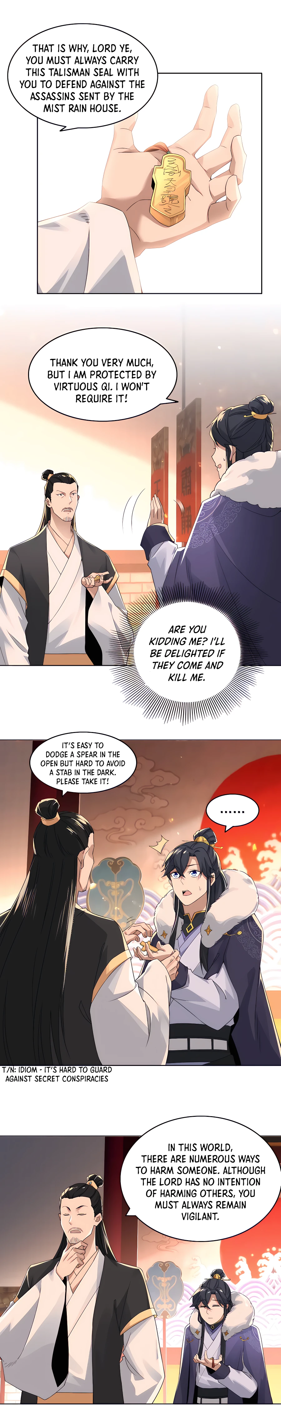 If I Die, I Will Be Invincible Chapter 22 - Page 3