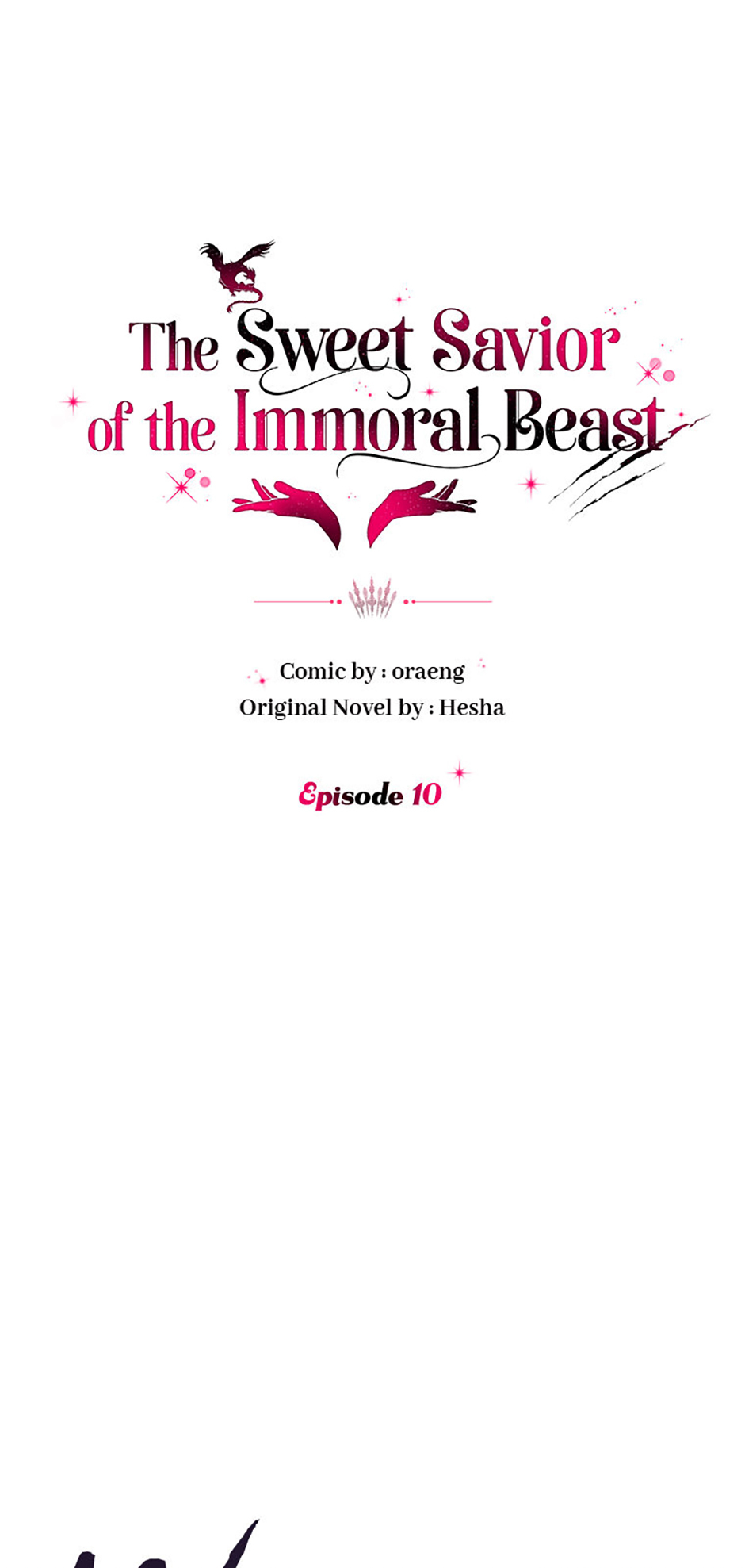 If You Save an Immoral Beast Chapter 10 - Page 1
