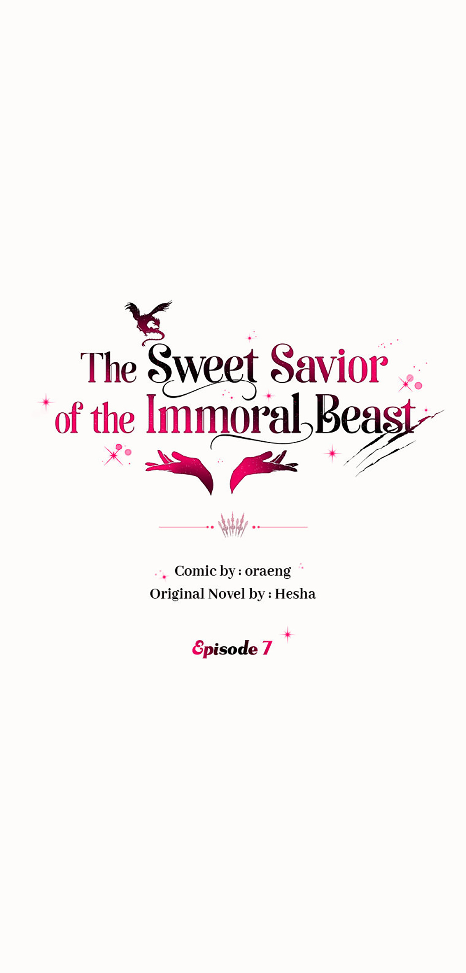 If You Save an Immoral Beast Chapter 7 - Page 1