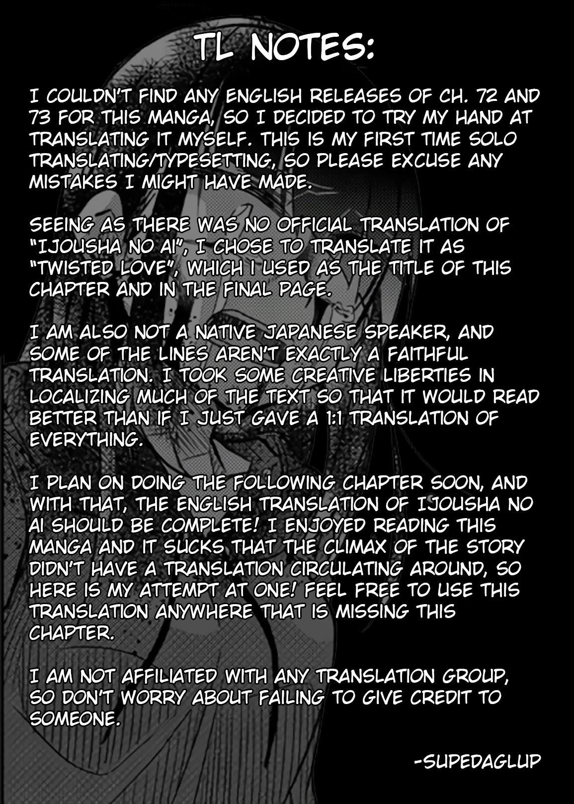 Ijousha no Ai Chapter 72 - Page 15