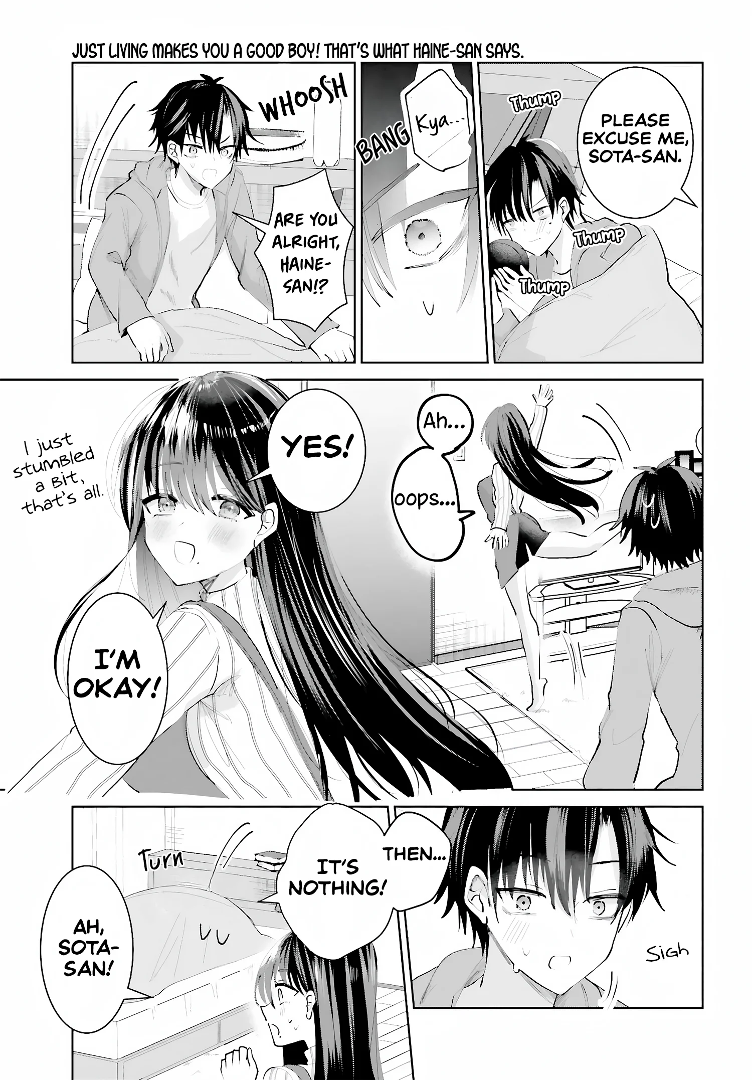 Ikiteru Dake de Erai! tte Haine-san ga Iu kara Chapter 1 - Page 8