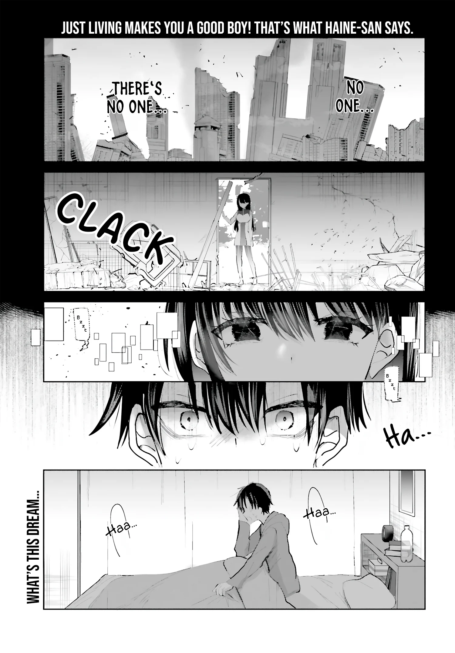 Ikiteru Dake de Erai! tte Haine-san ga Iu kara Chapter 2 - Page 2