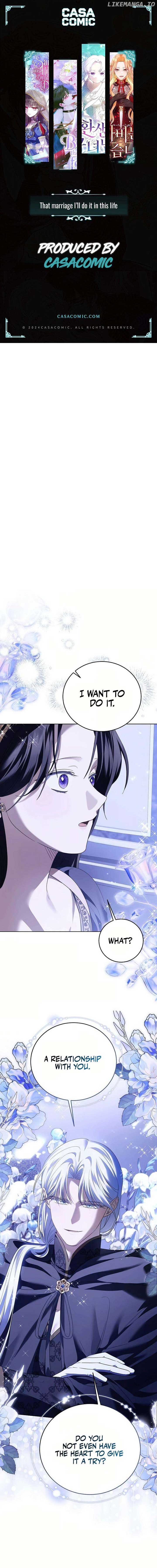 I’ll Take on This Marriage in This Life Chapter 24 - Page 0