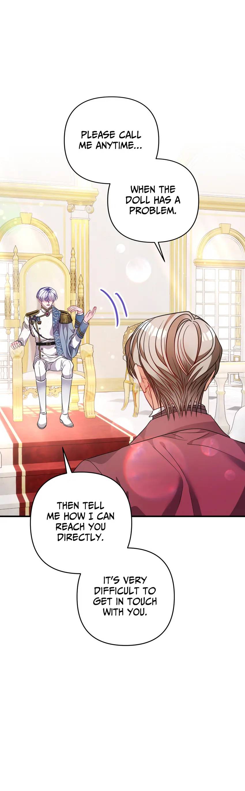 I’m a Doll, but the Tyrant Is Obsessed With Me Chapter 37 - Page 54