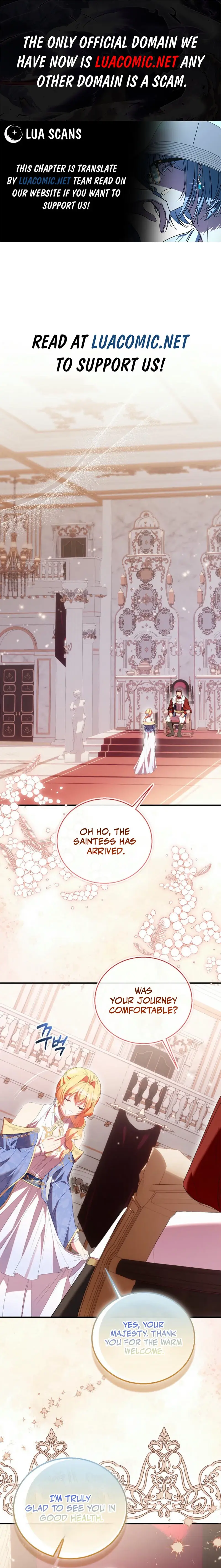 I’m a Fake Saintess but the Gods Are Obsessed Chapter 102 - Page 0