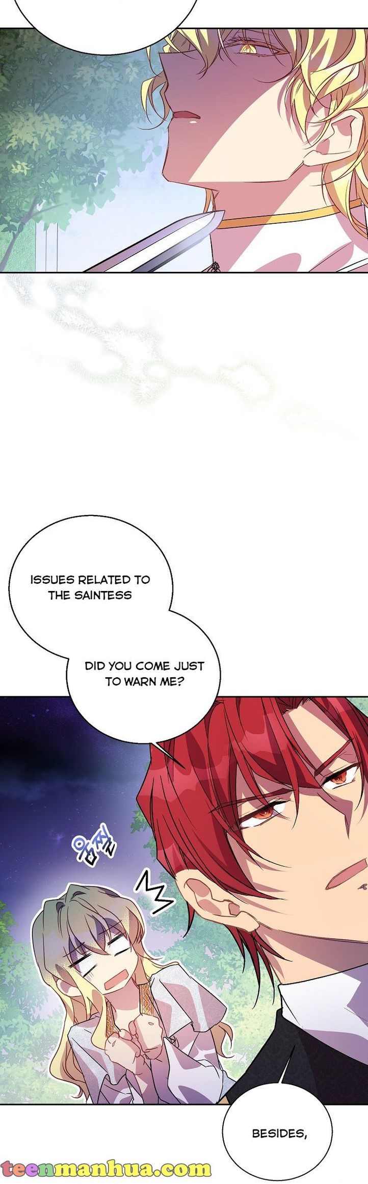 I’m a Fake Saintess but the Gods Are Obsessed Chapter 18 - Page 12