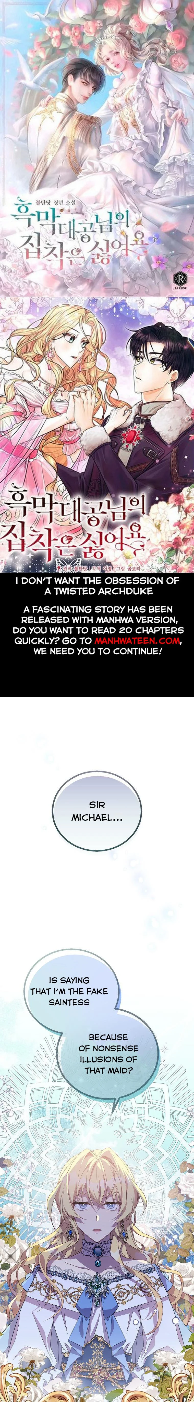 I’m a Fake Saintess but the Gods Are Obsessed Chapter 34 - Page 0