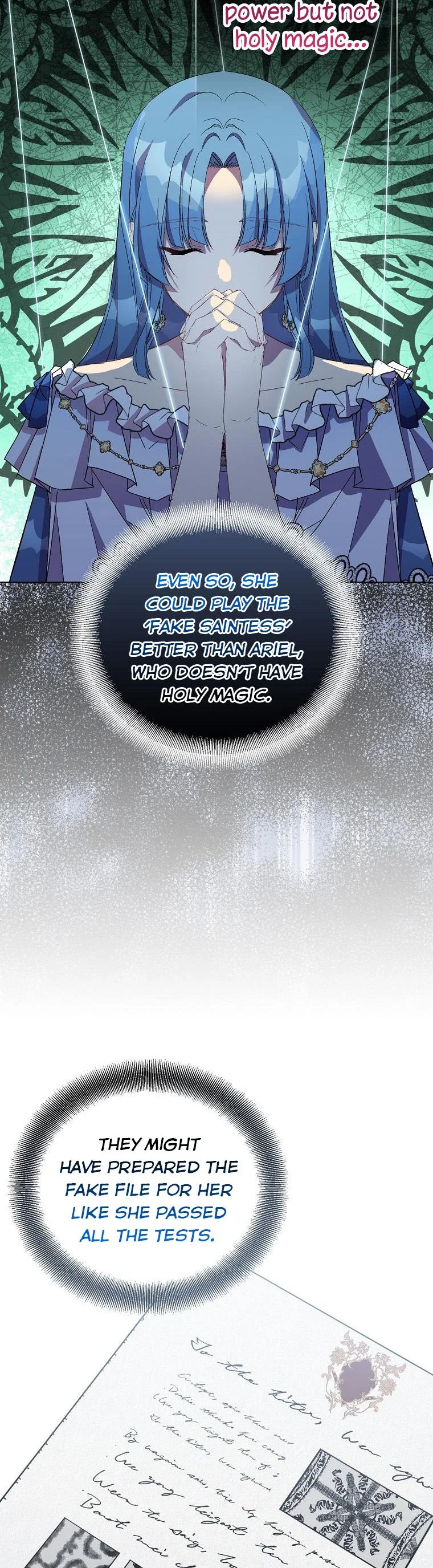 I’m a Fake Saintess but the Gods Are Obsessed Chapter 34 - Page 30