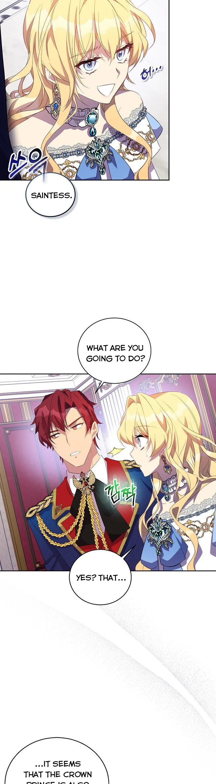 I’m a Fake Saintess but the Gods Are Obsessed Chapter 34 - Page 9