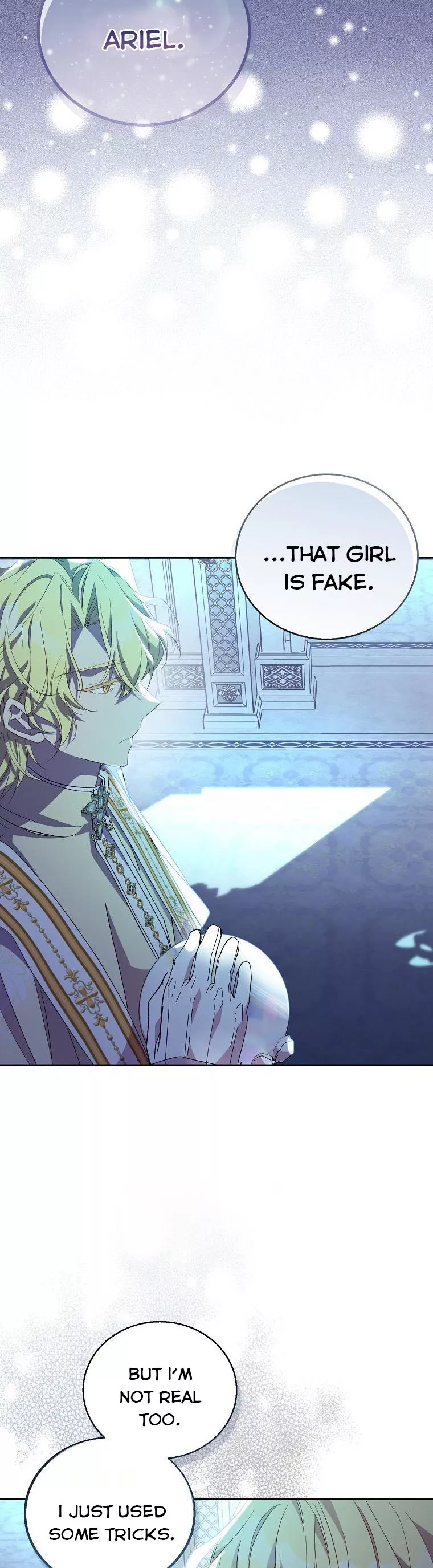 I’m a Fake Saintess but the Gods Are Obsessed Chapter 36 - Page 1
