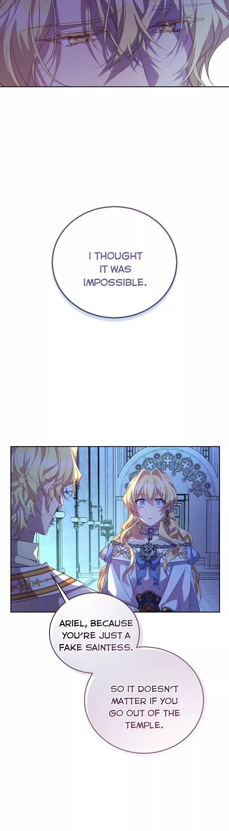 I’m a Fake Saintess but the Gods Are Obsessed Chapter 36 - Page 23