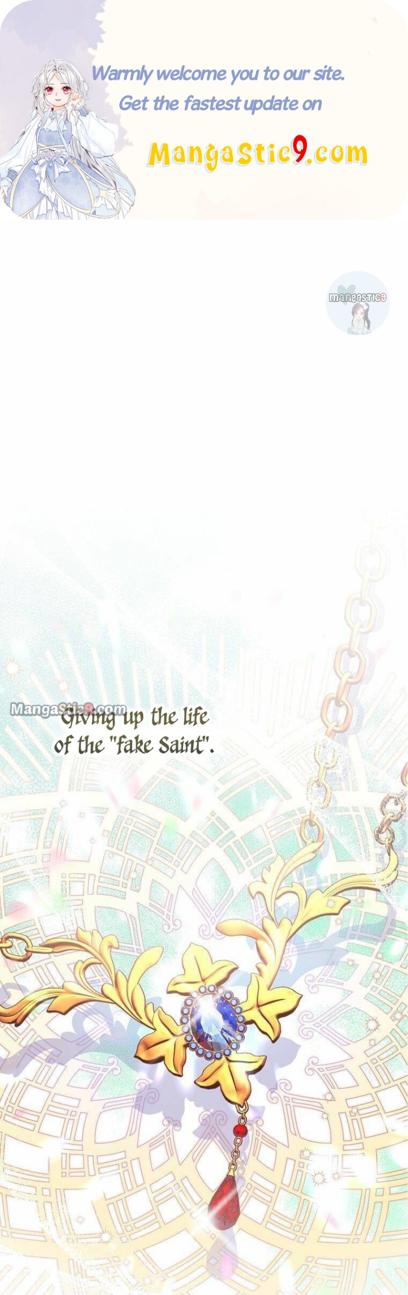 I’m a Fake Saintess but the Gods Are Obsessed Chapter 38 - Page 0