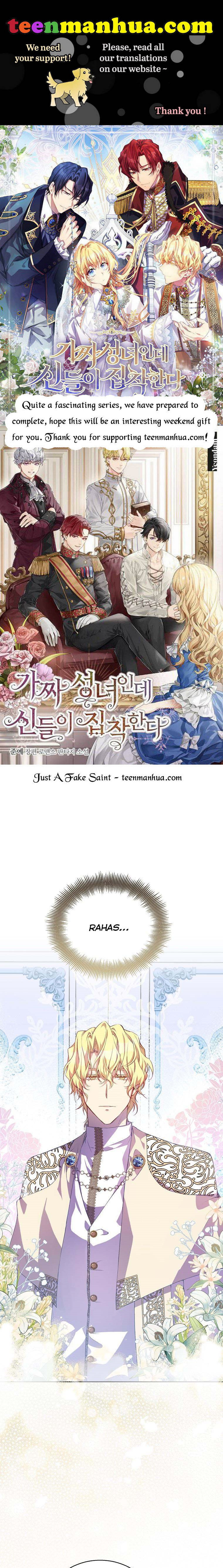 I’m a Fake Saintess but the Gods Are Obsessed Chapter 5 - Page 0