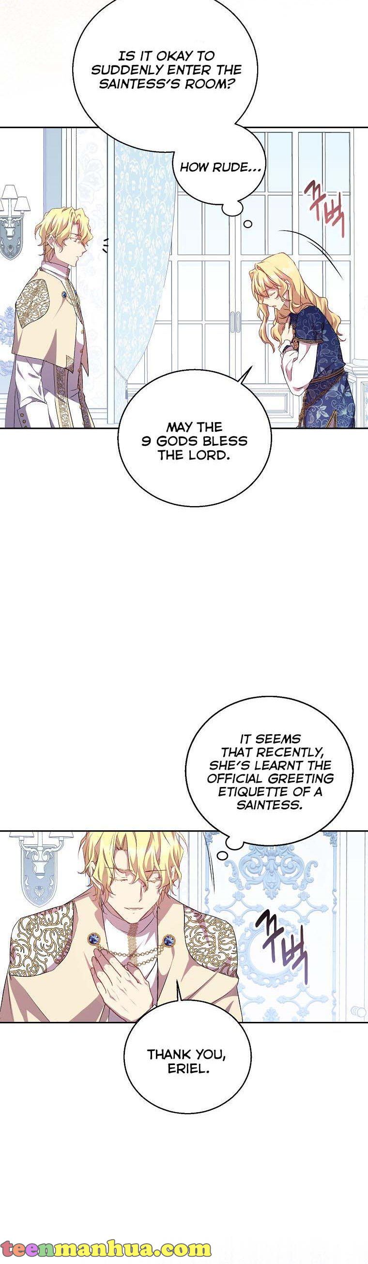 I’m a Fake Saintess but the Gods Are Obsessed Chapter 5 - Page 1