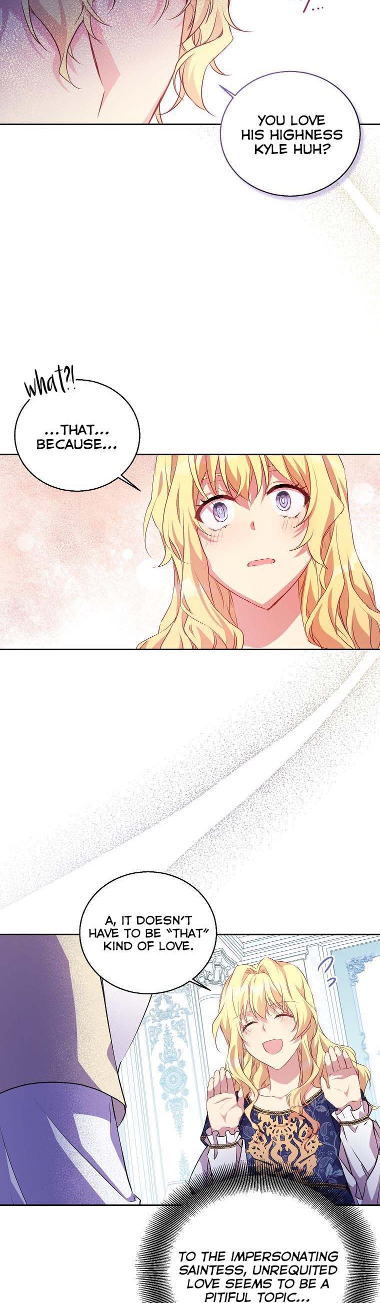I’m a Fake Saintess but the Gods Are Obsessed Chapter 5 - Page 9