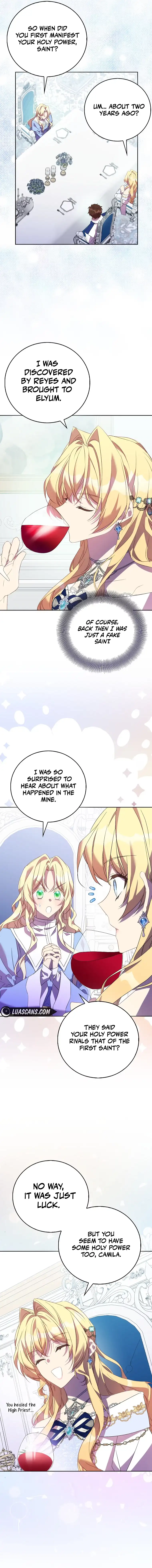 I’m a Fake Saintess but the Gods Are Obsessed Chapter 66 - Page 9