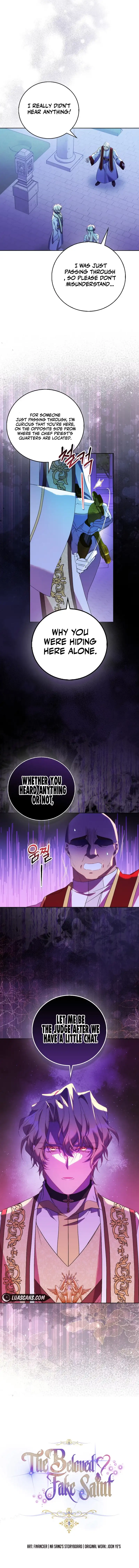 I’m a Fake Saintess but the Gods Are Obsessed Chapter 67 - Page 1
