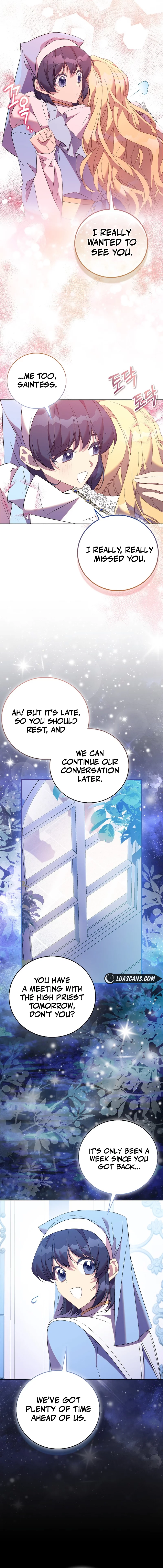 I’m a Fake Saintess but the Gods Are Obsessed Chapter 70 - Page 1