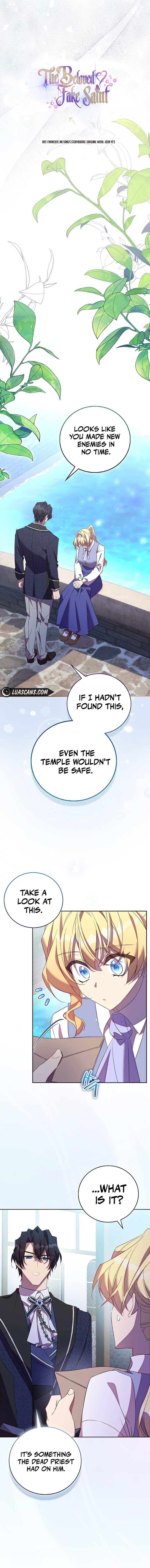 I’m a Fake Saintess but the Gods Are Obsessed Chapter 71 - Page 4